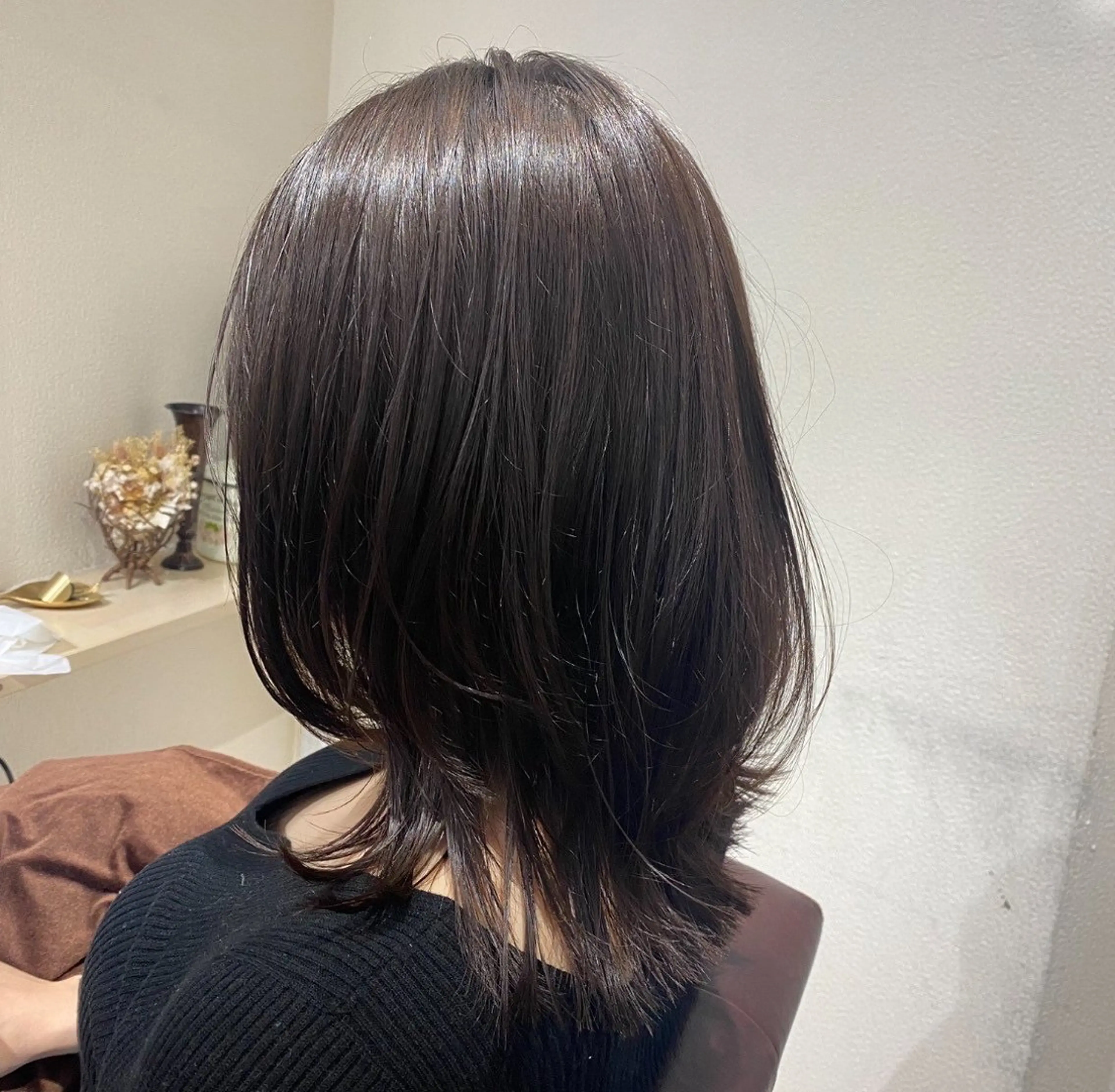 ミディアム カラー ヘアアレンジ 山本 優音のヘアスタイル