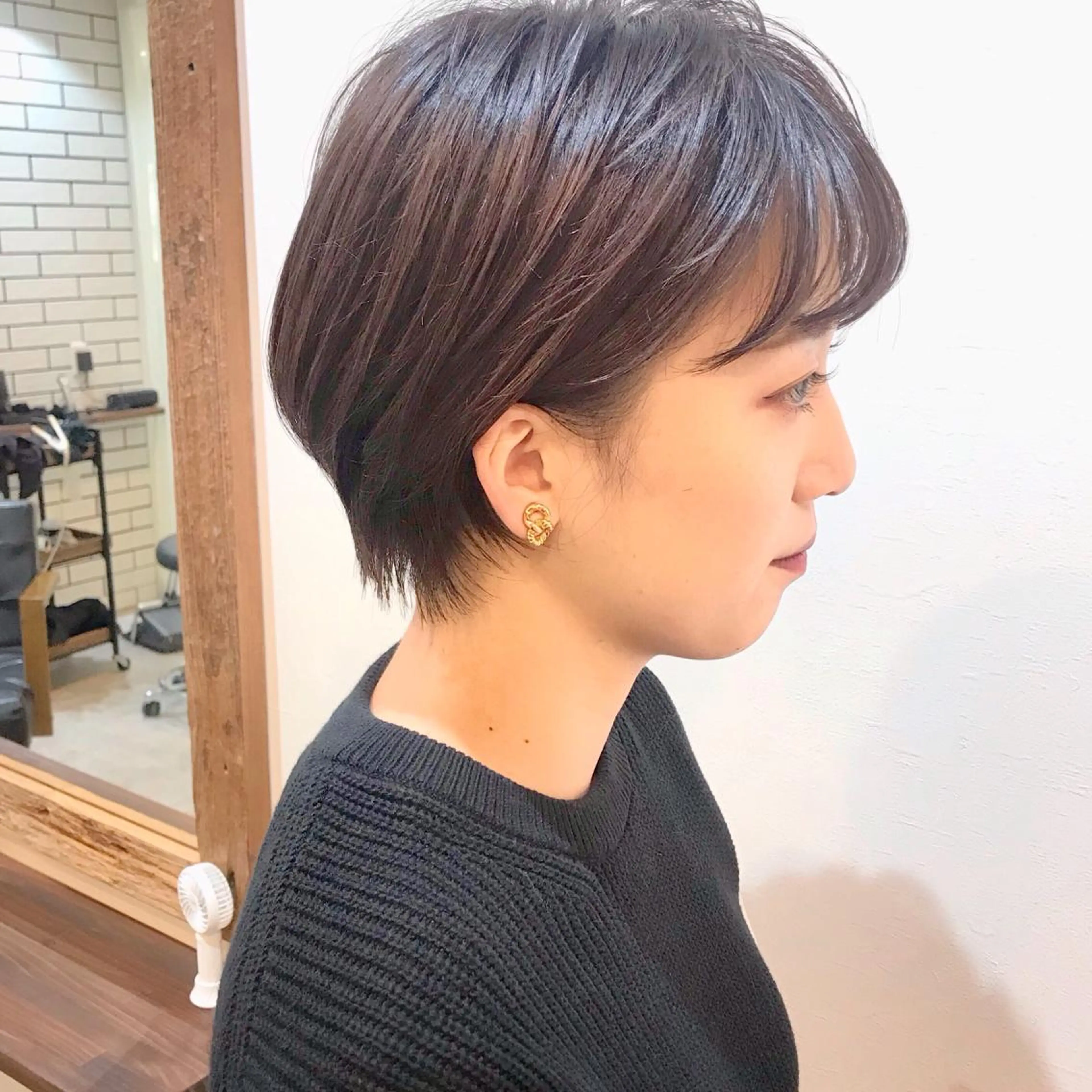 ショート カラー パーマ ヘアアレンジ ネイル マツエク・マツパ 黒髪 ショートヘア ショートネイル 中村 ダイスケのその他イメージ