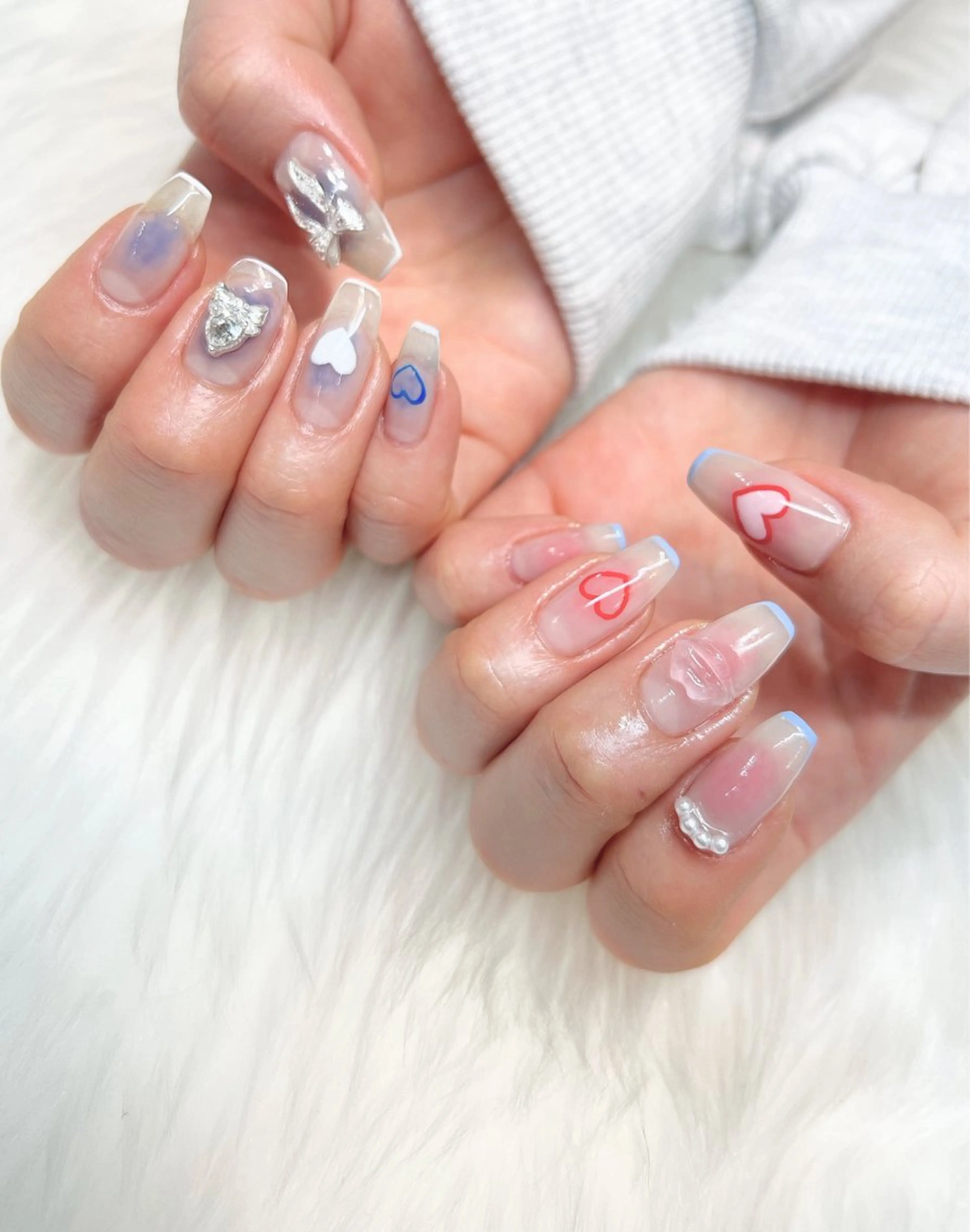 ネイル ハンドネイル glow_ nailのネイルデザイン