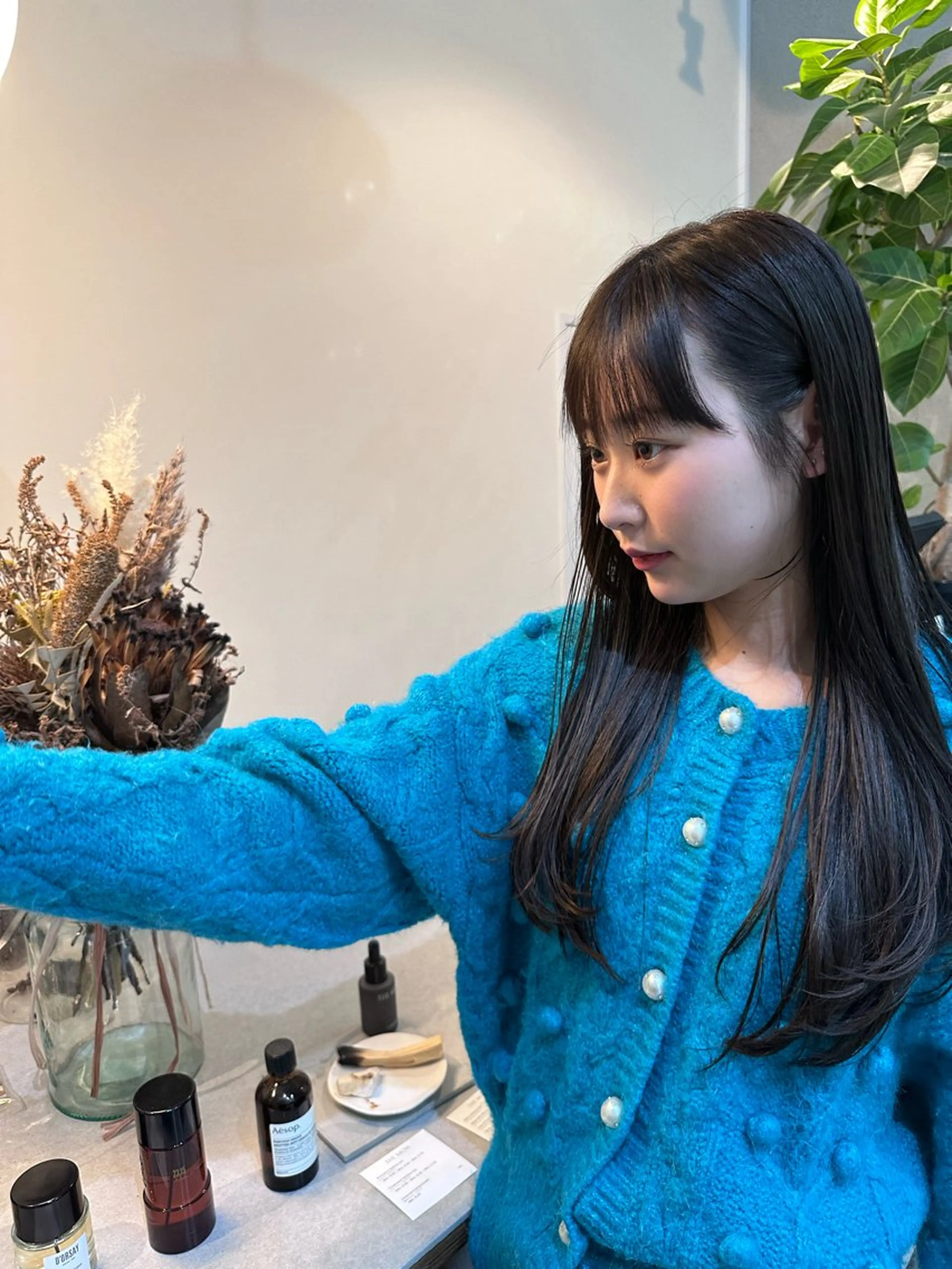 ロング Shiro RENのヘアスタイル