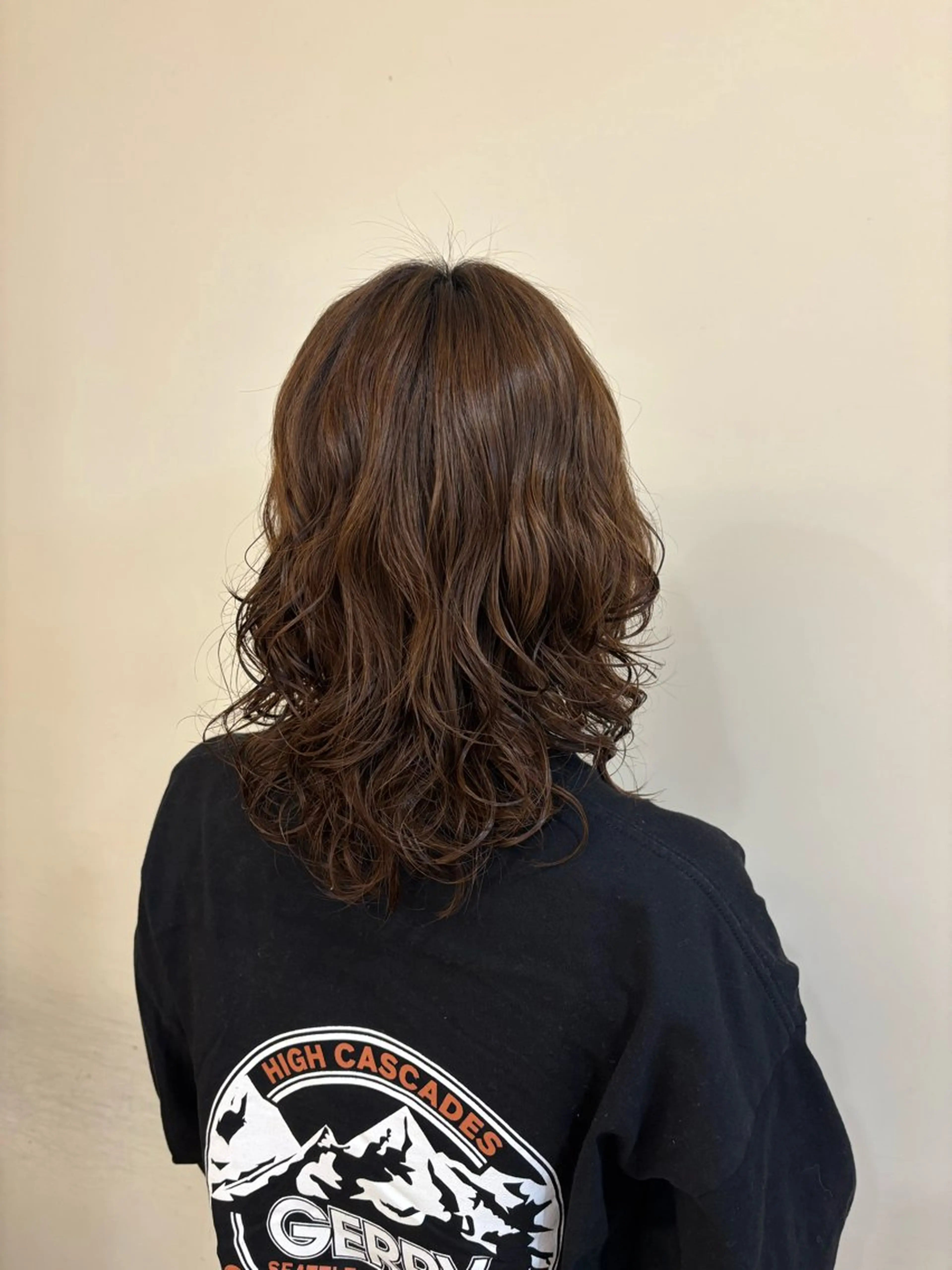 ミディアム 似合わせカット /ニュアンスパーマのヘアスタイル