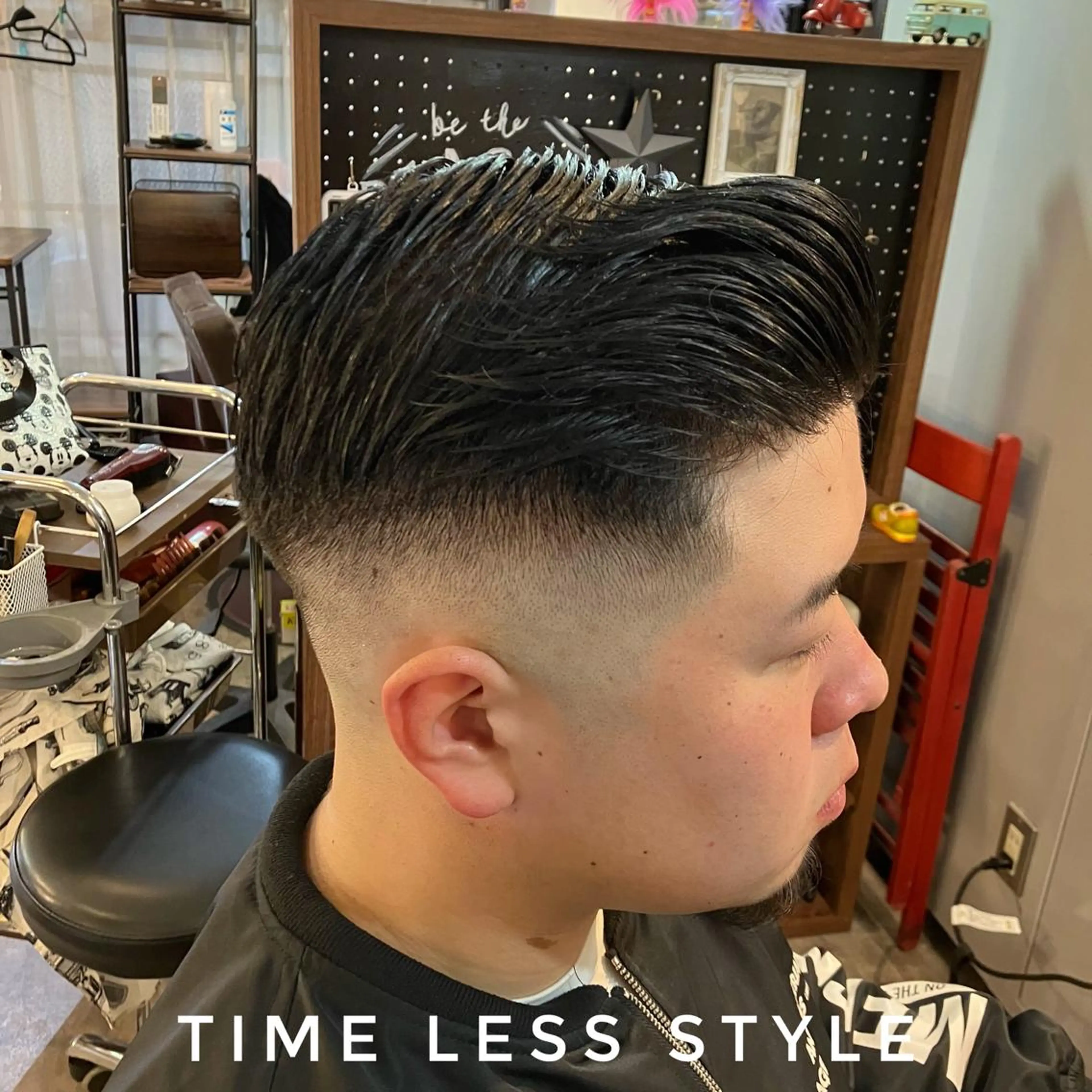 メンズ Back  bone barberのヘアスタイル