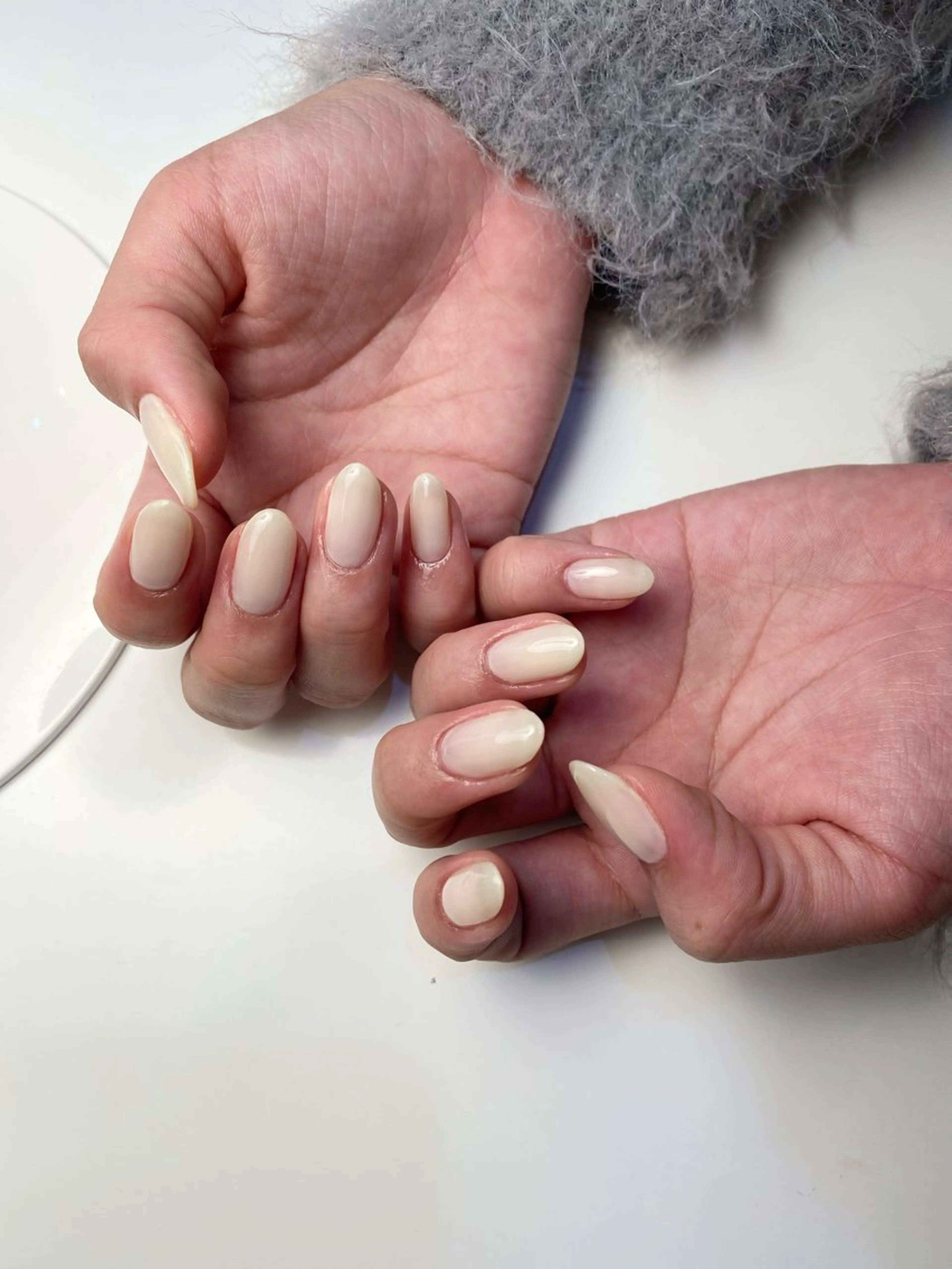 ネイル ワンカラーネイル Yumi シンプルネイルのネイルデザイン