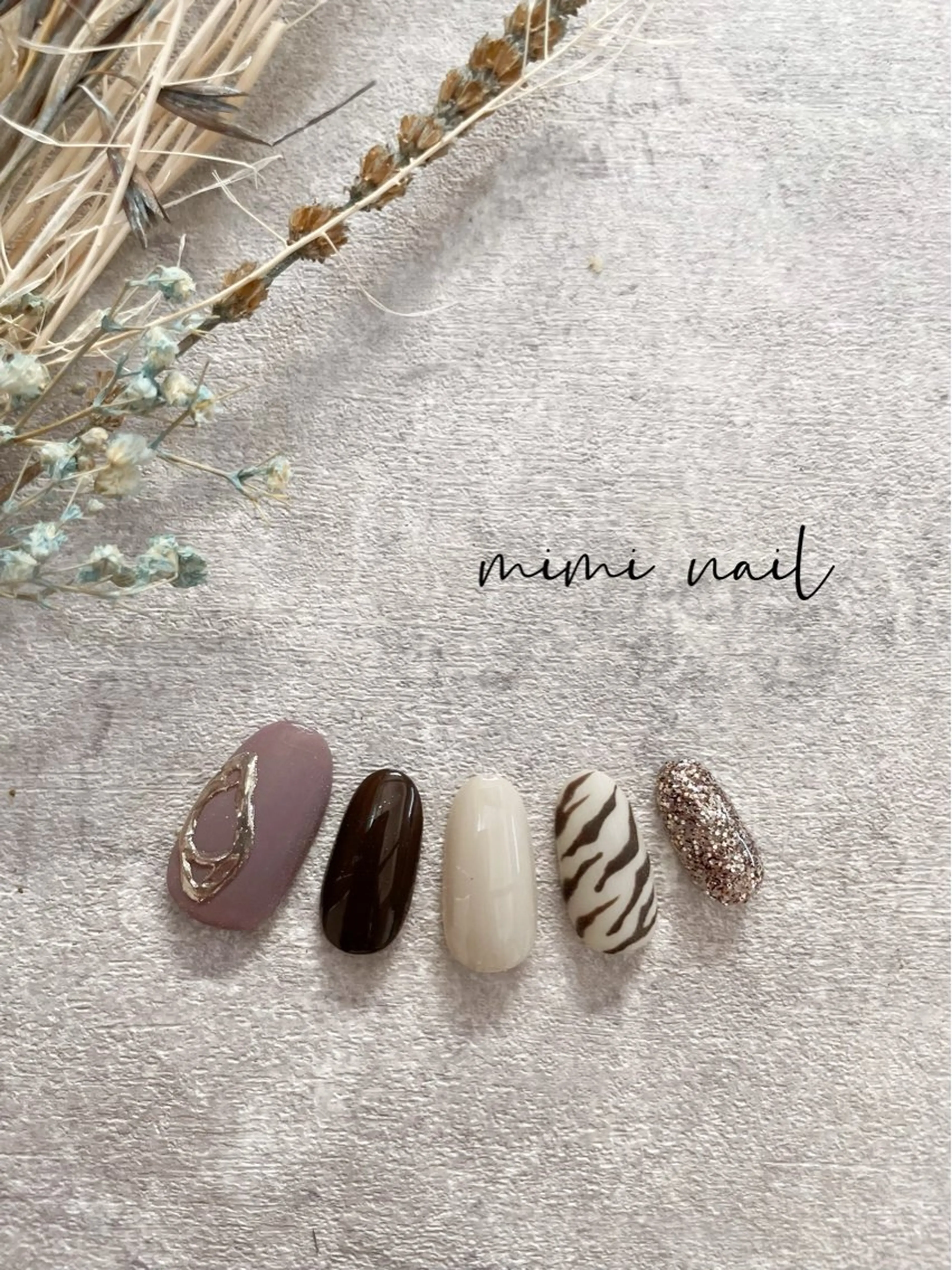 ネイル ハンドネイル mimi nailのネイルデザイン