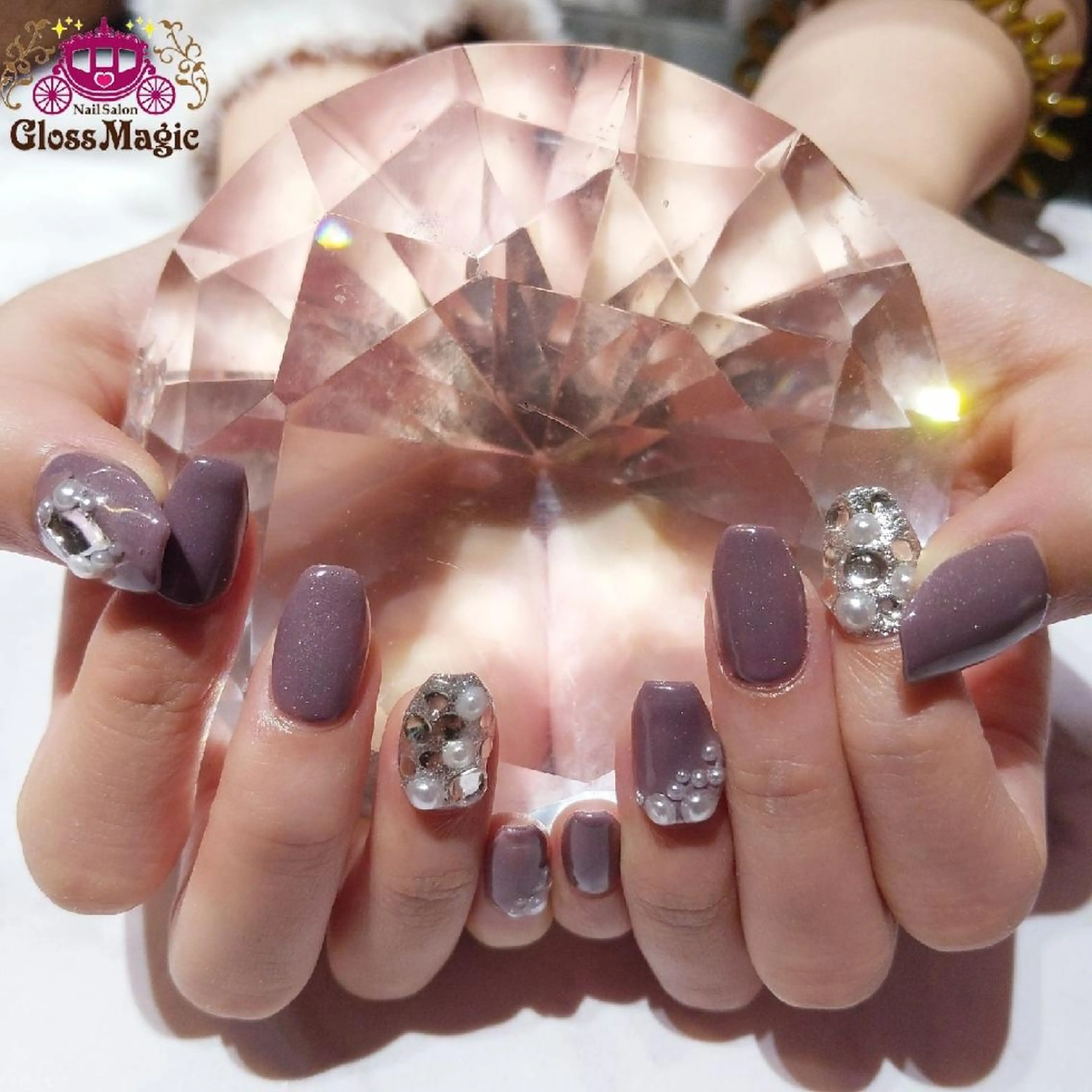 ネイル ハンドネイル あ きのネイルデザイン