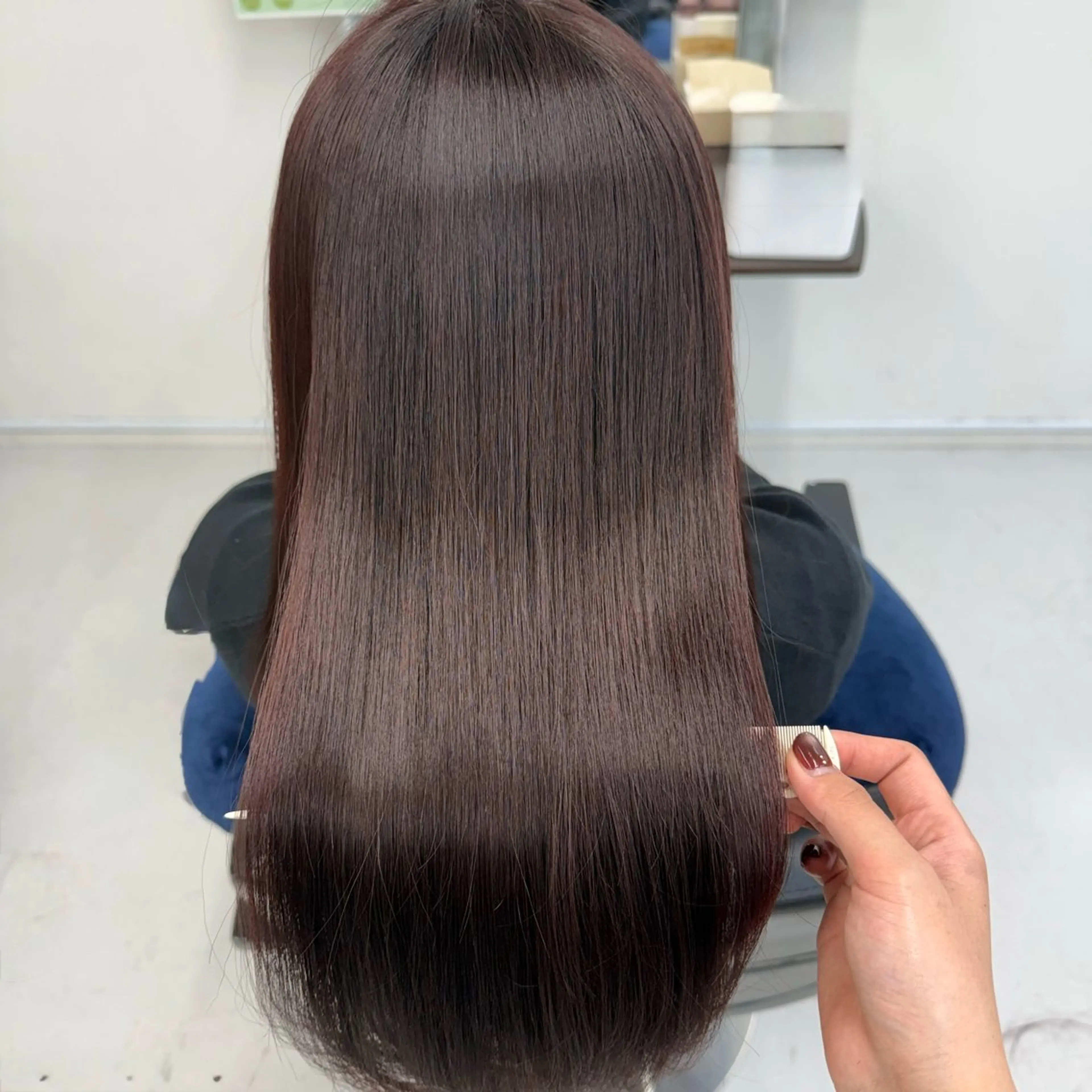 ロング 山崎結菜 髪質改善💎のヘアスタイル