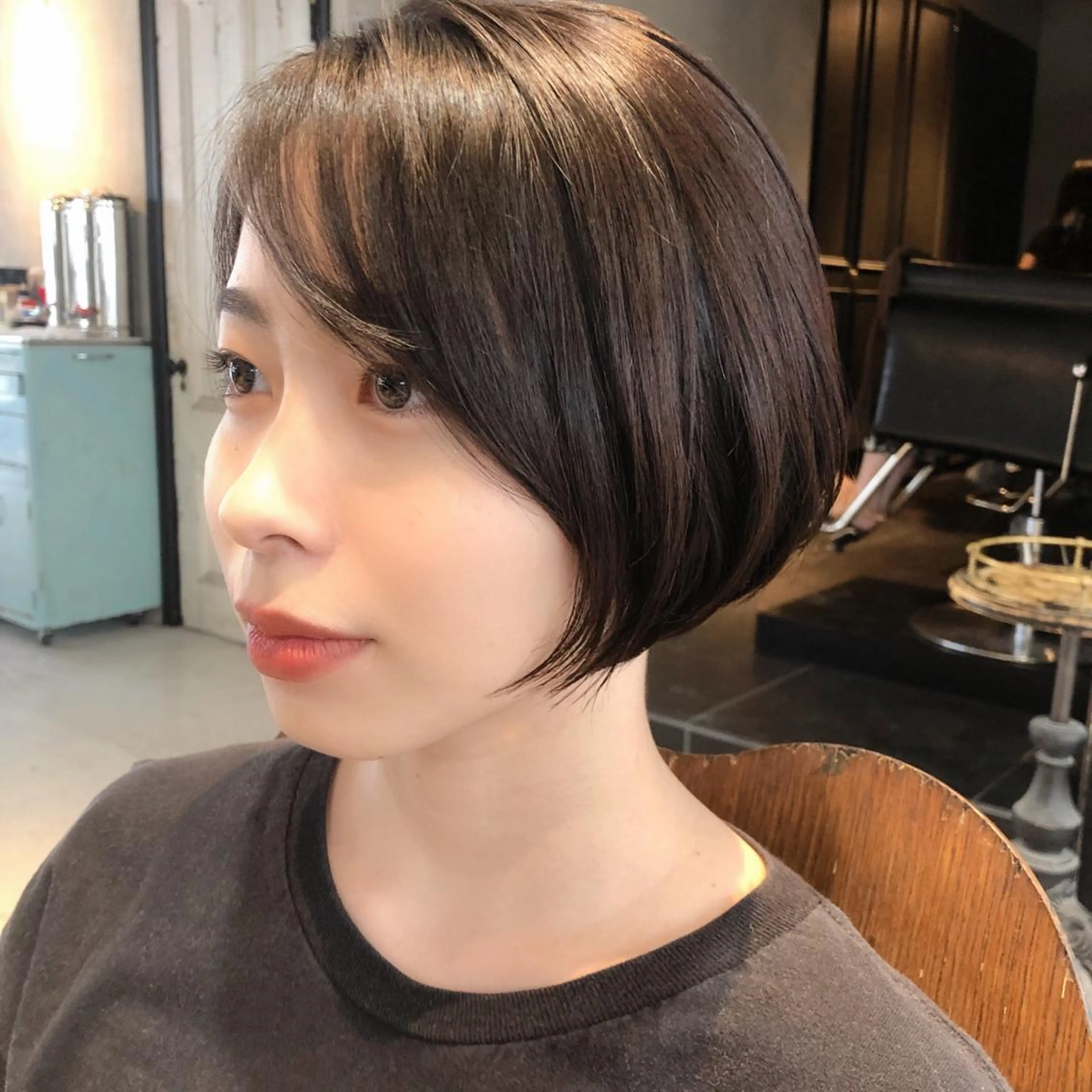 ショート すきバサミを使わない カット✂️✨郡司泰之のヘアスタイル