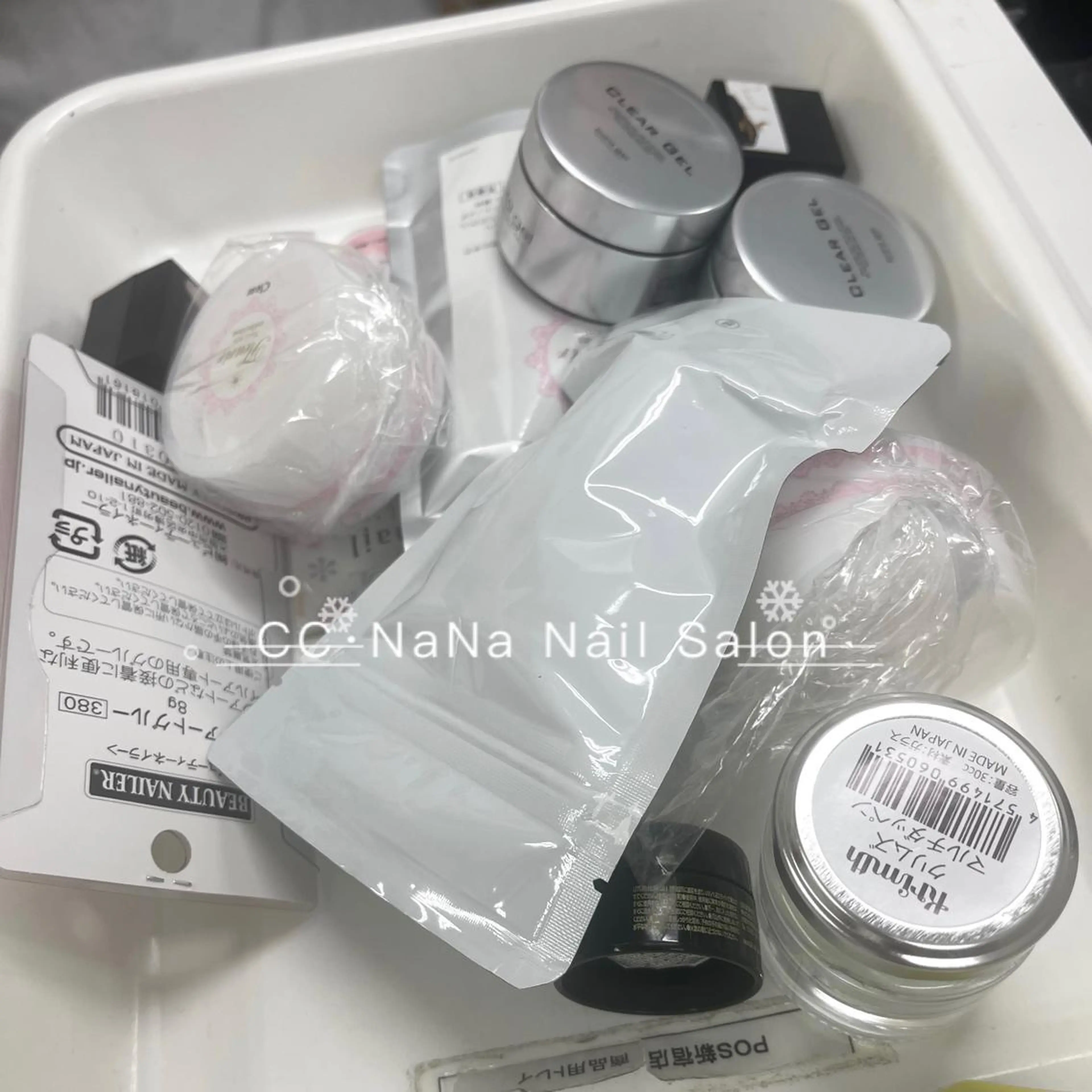 ネイル 💎CC・NaNa 韓国風ネイル🌙Cのネイルデザイン