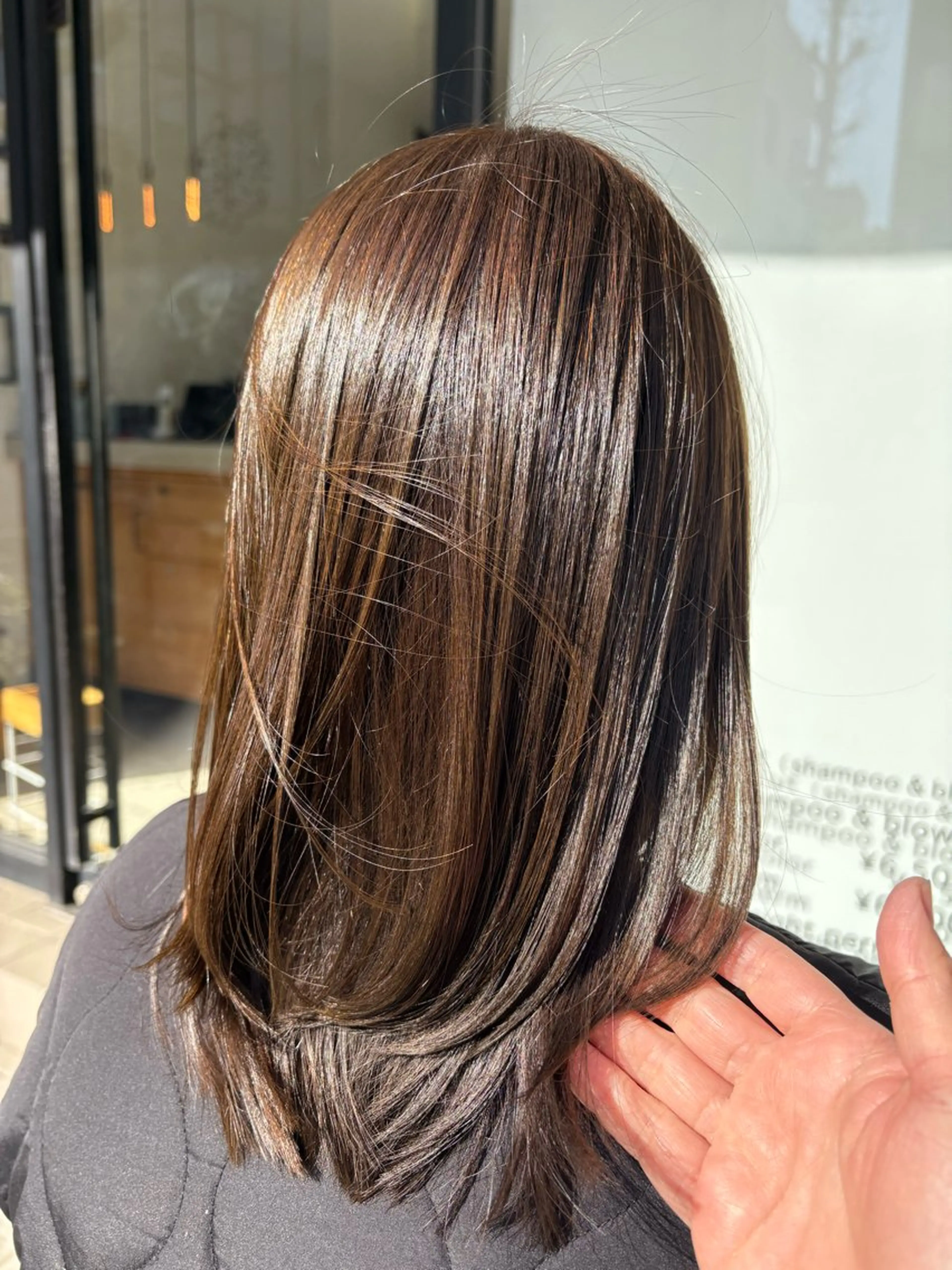 セミロング カラー liage越谷店所属・liage ܀ꕤ୭* ちばかつら𖦞のヘアスタイル