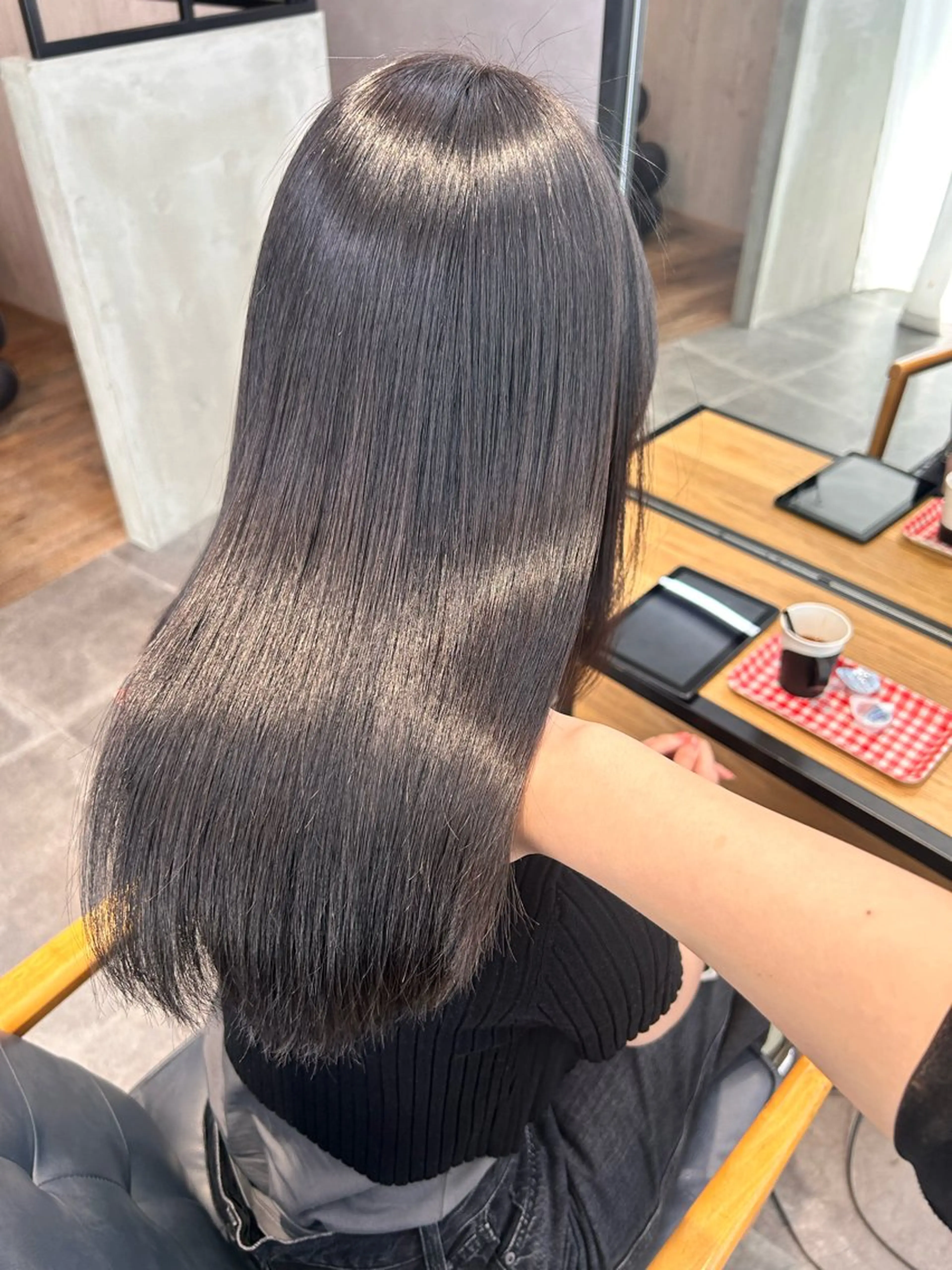 ロング カラー 韓国×髪質改善カラー 💎hinaのヘアスタイル