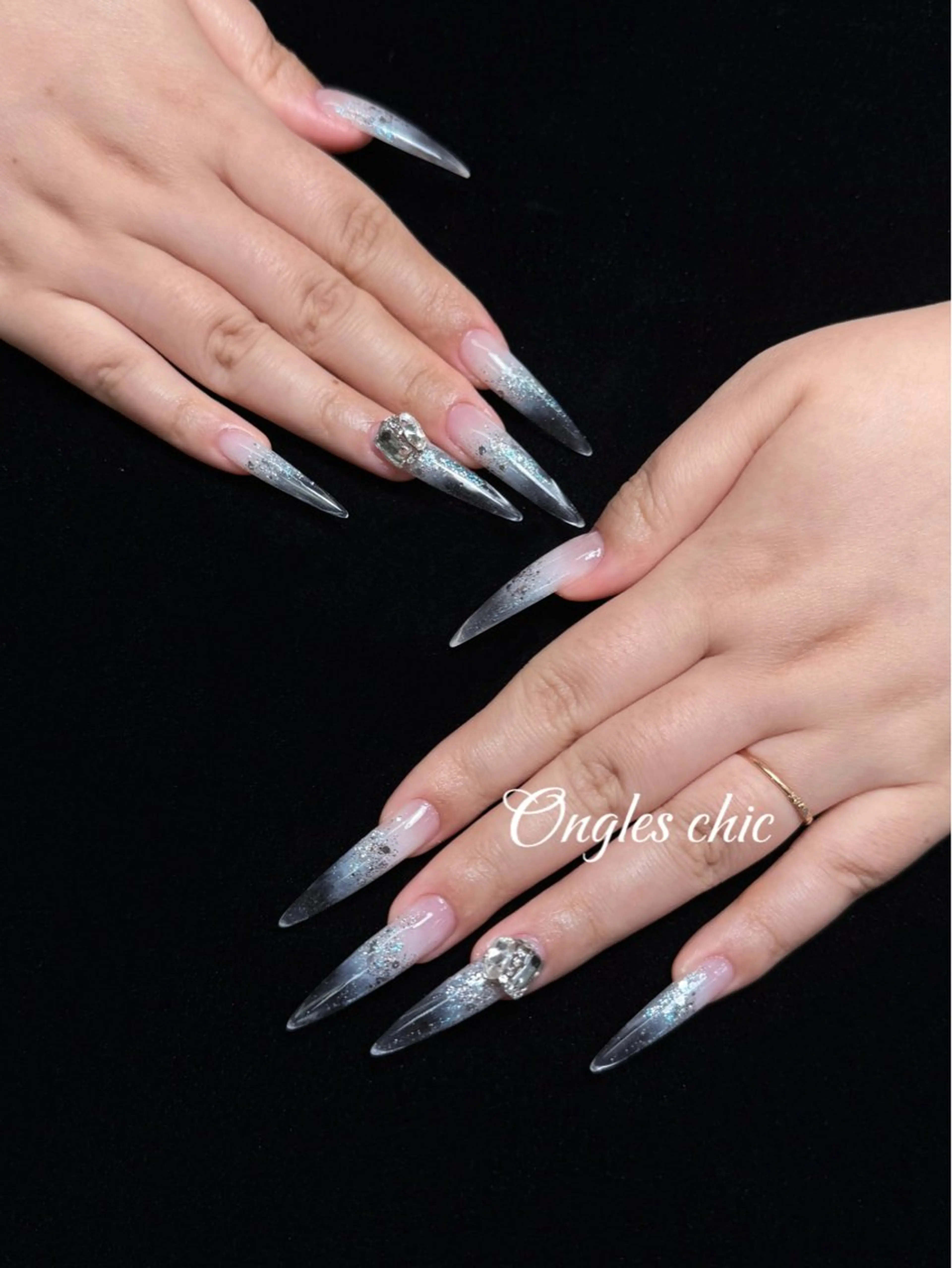 ネイル ハンドネイル ongles chicのネイルデザイン