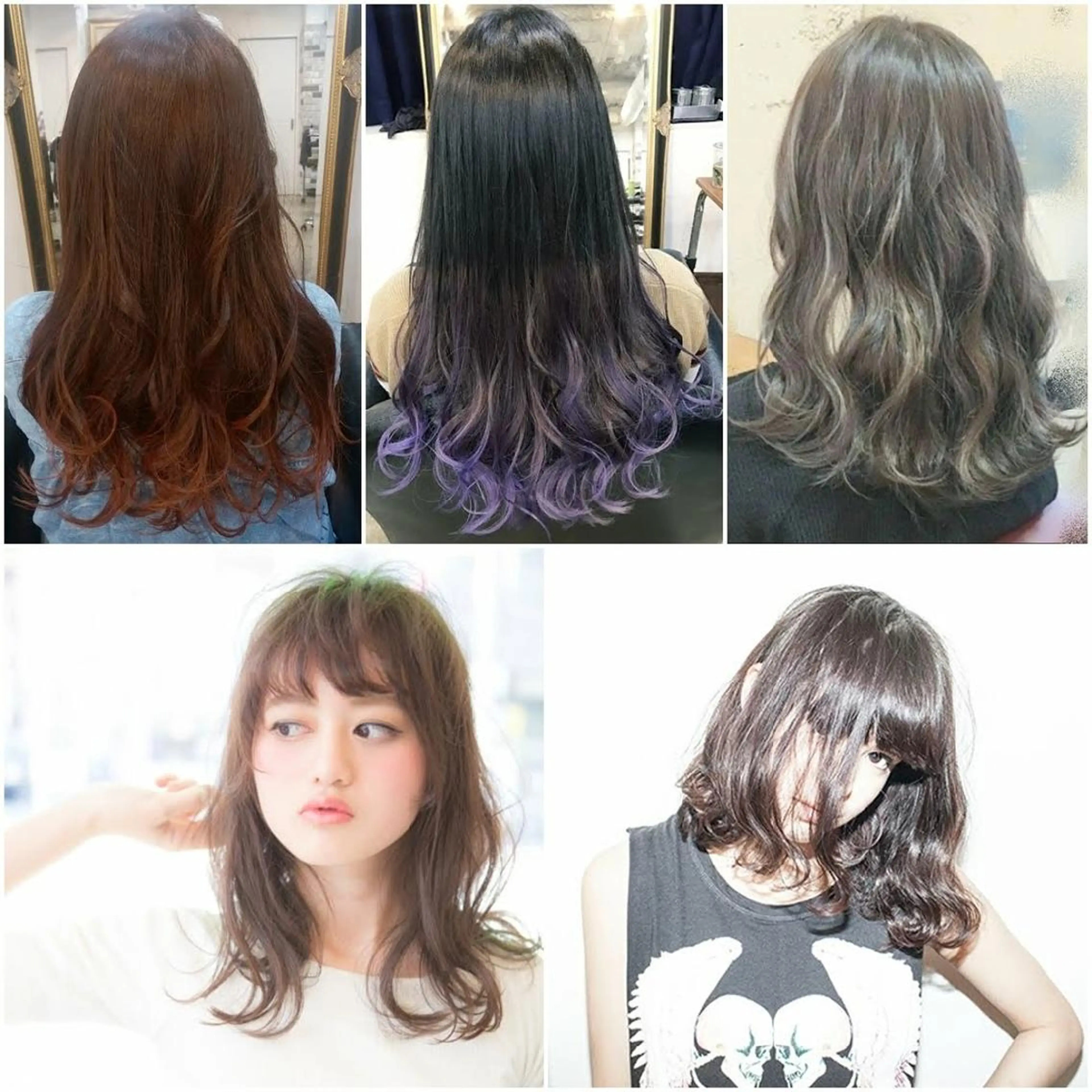 ロング カラー パーマ ヘアカラー トリートメント タナカ *歴10年以上*のヘアスタイル