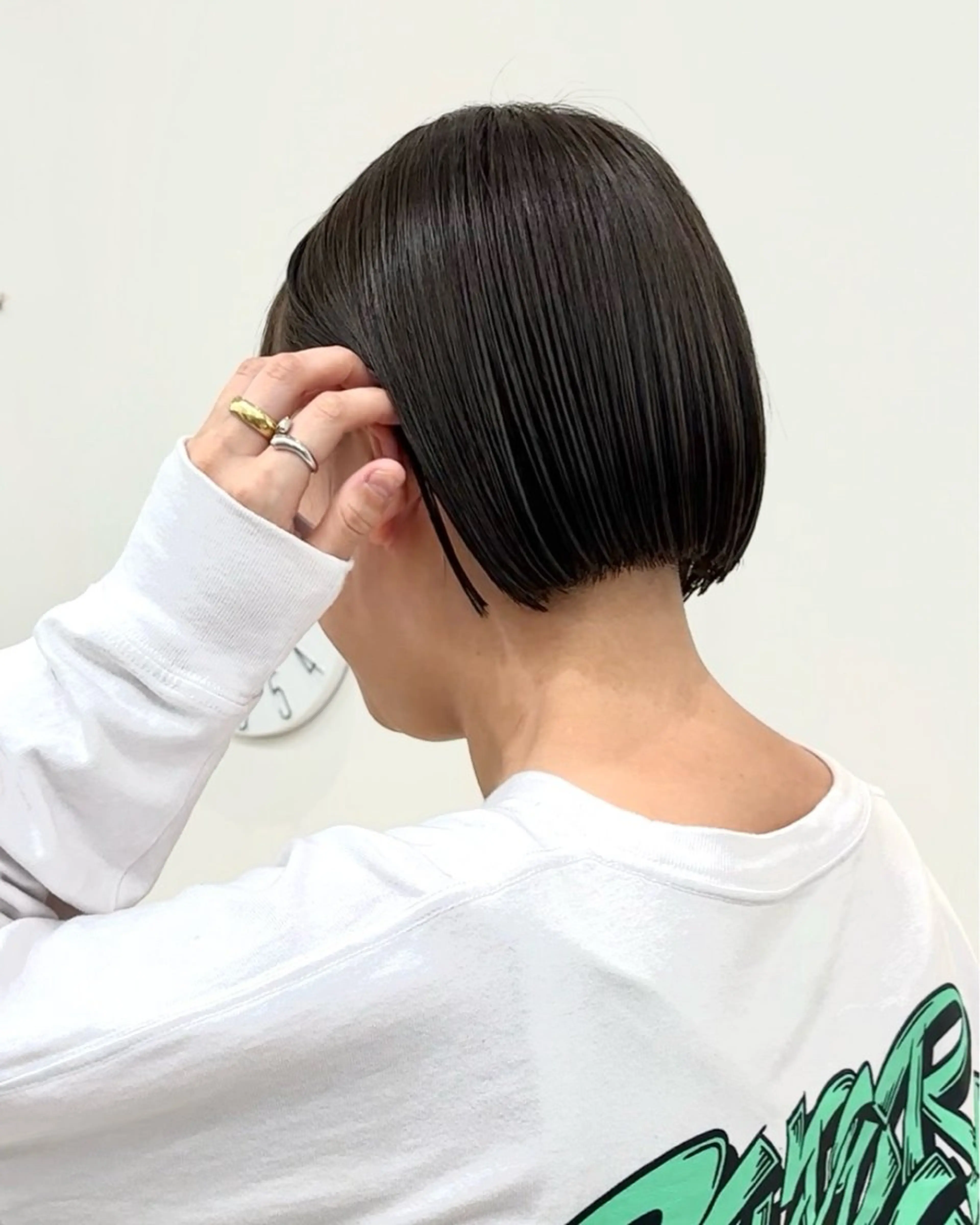 ショート ボブ Apero【アペロ】所属・パーマ/暖色/ボブ イワタテ🇰🇷のヘアスタイル