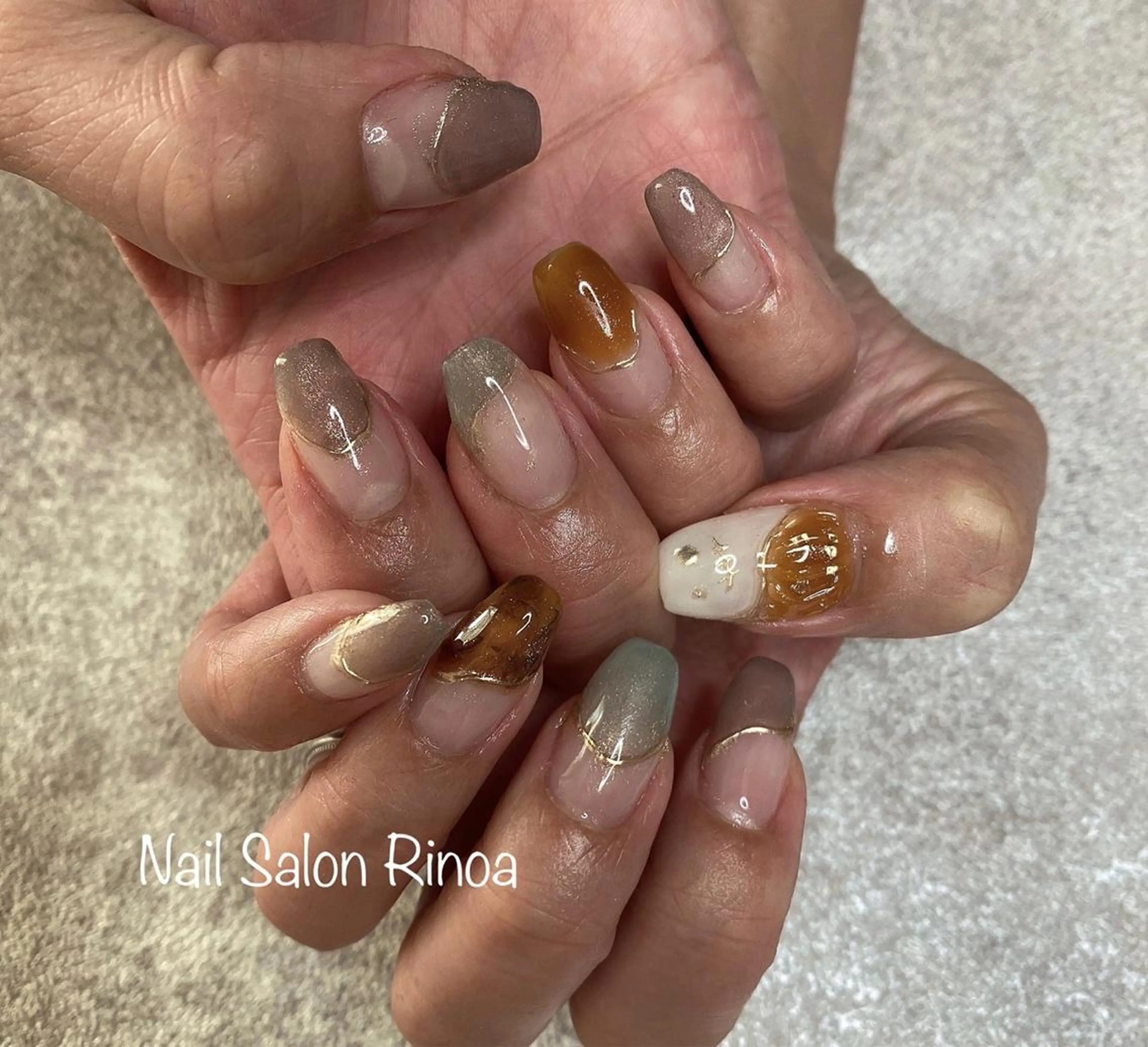 ネイル Nail Salon Rinoaのネイルデザイン