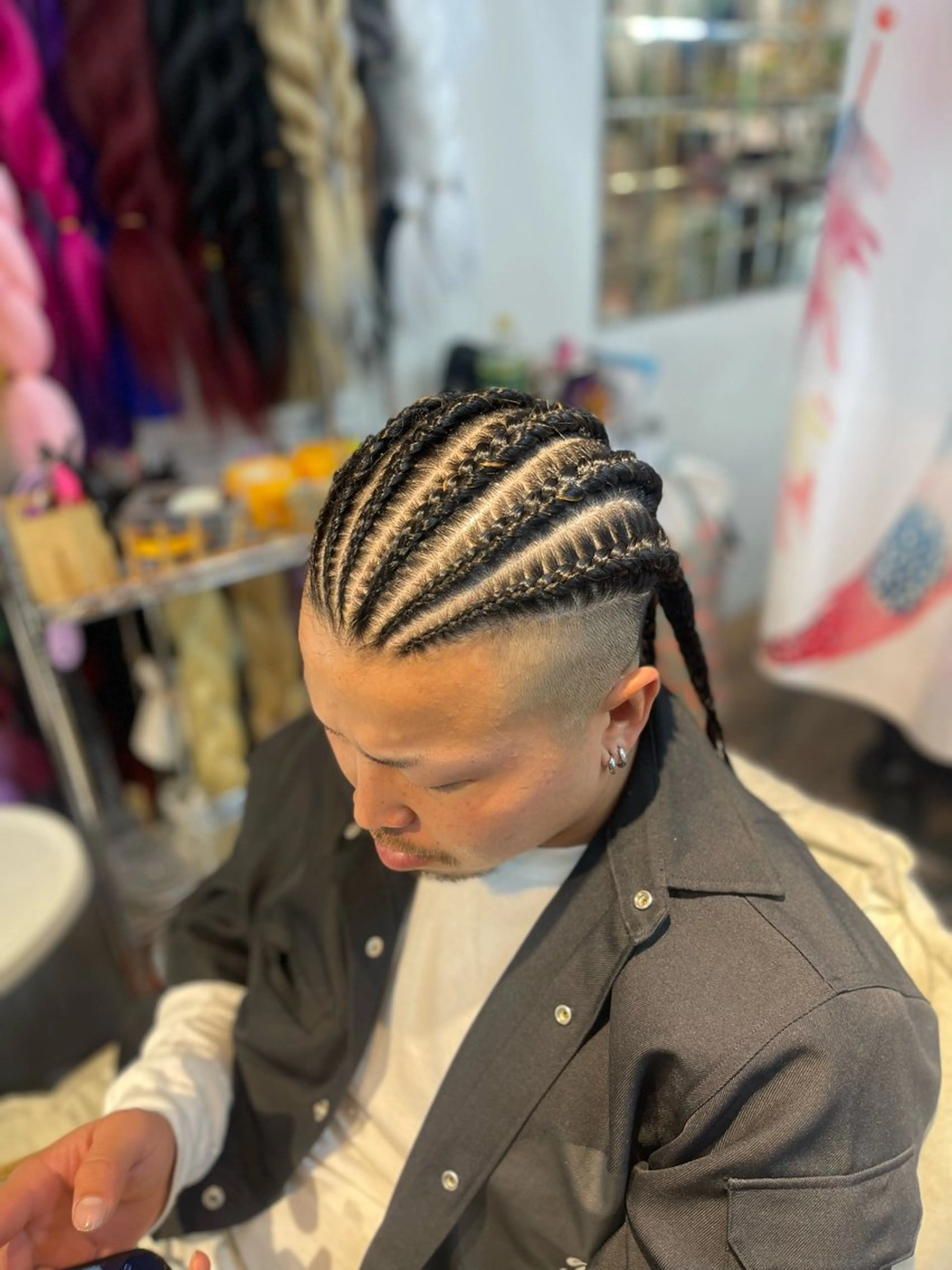 メンズ ヘアセット scamp⭐️ さくらのヘアスタイル