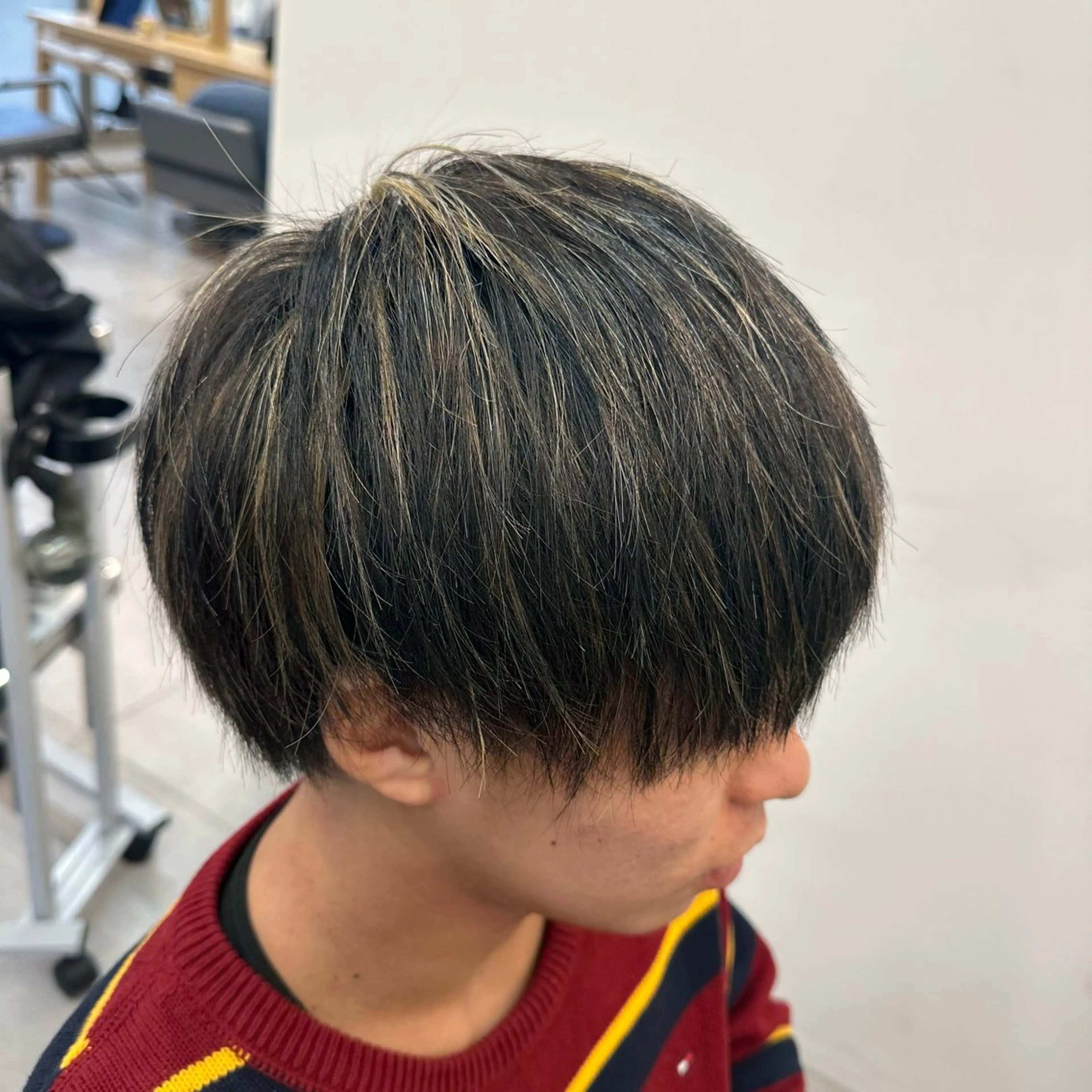 カラー メンズ はらゆか🦄レディー スカット🧸のヘアスタイル