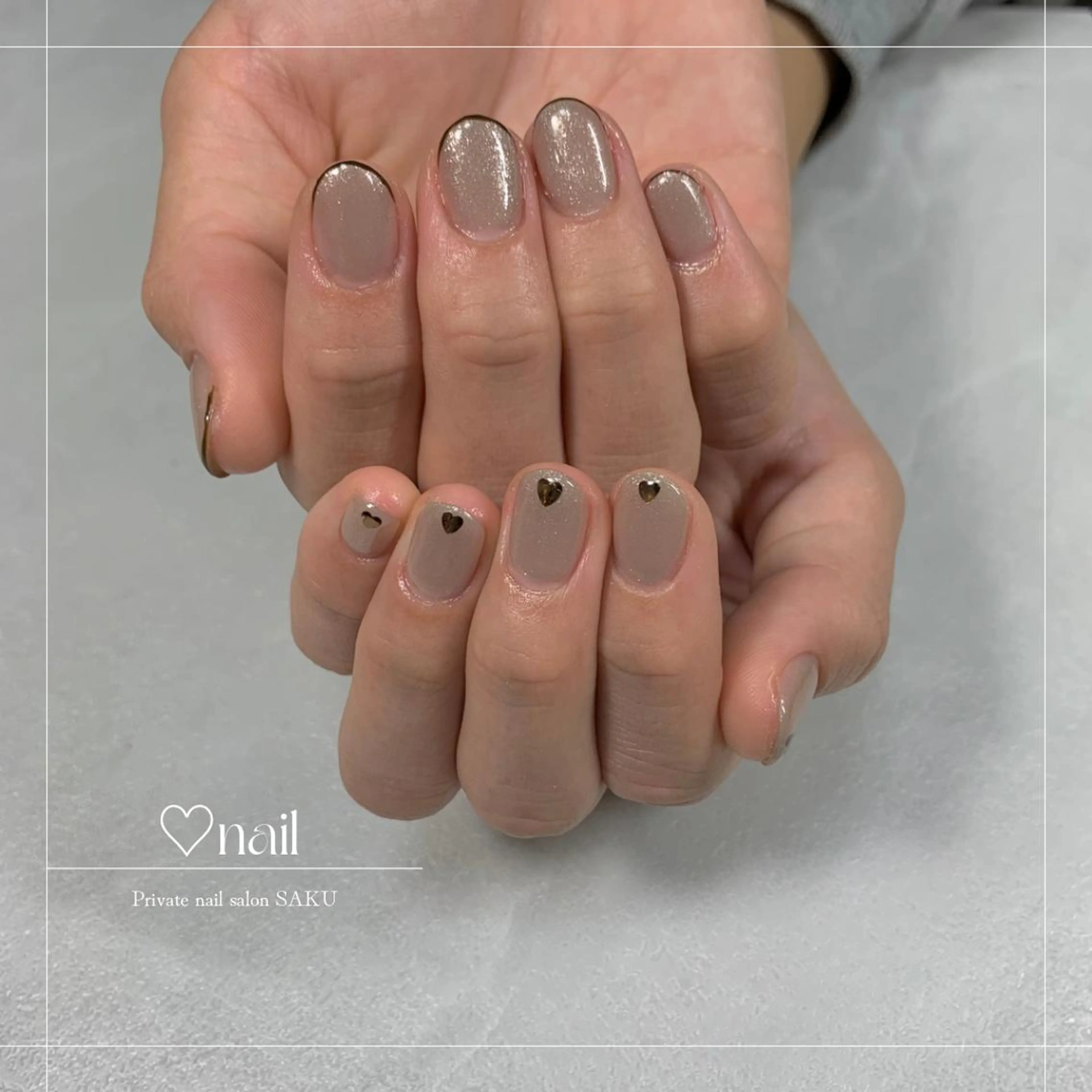 ハンドネイル SAKU  nail[サクネイル]所属・SAKU nail 作島茜のネイルデザイン