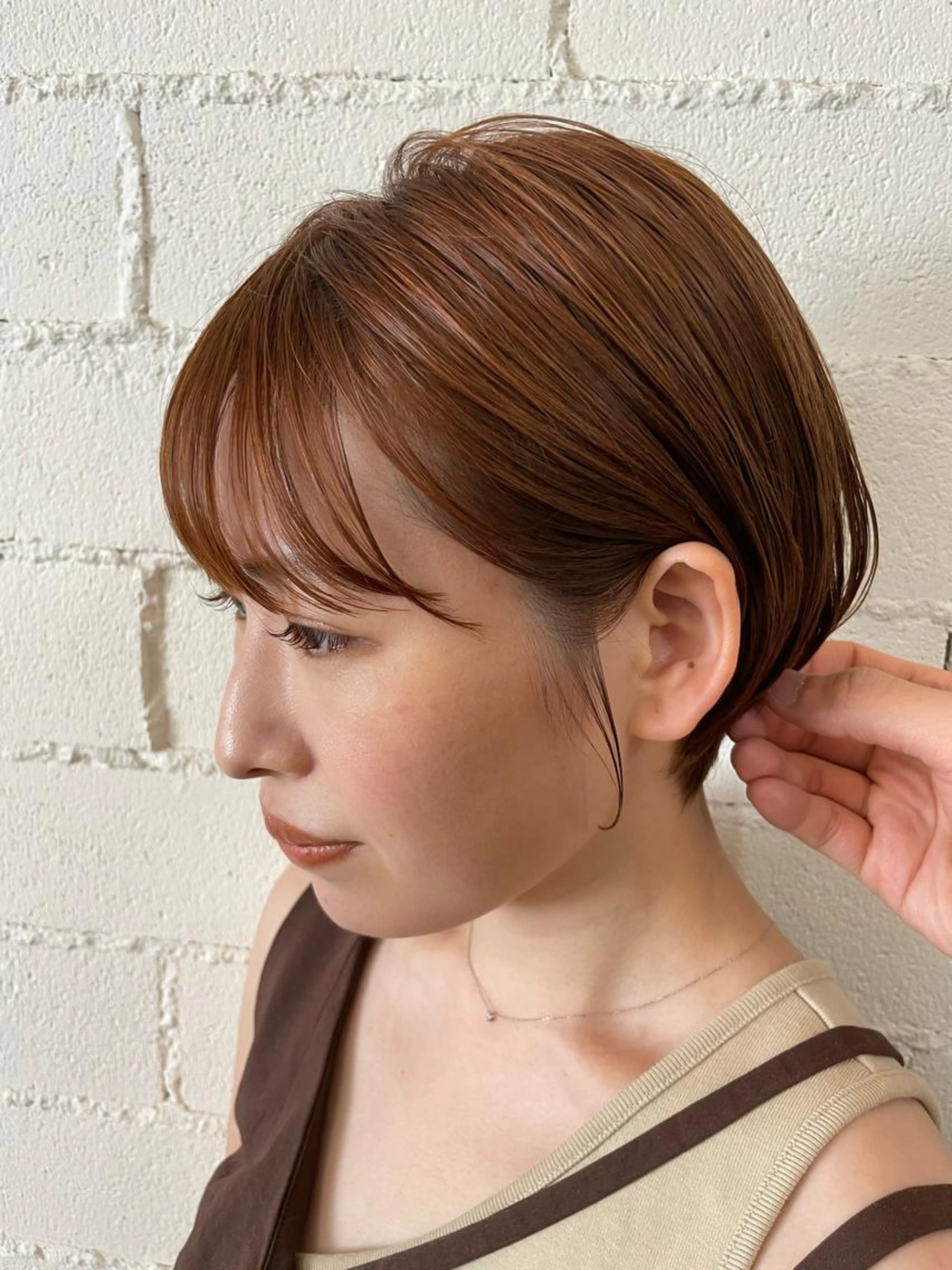 カット+選べるケアカラー+内部補修3stepTR+頭皮診断+炭酸バブルスパ¥18500 初回は＋30分カウンセリングの写真