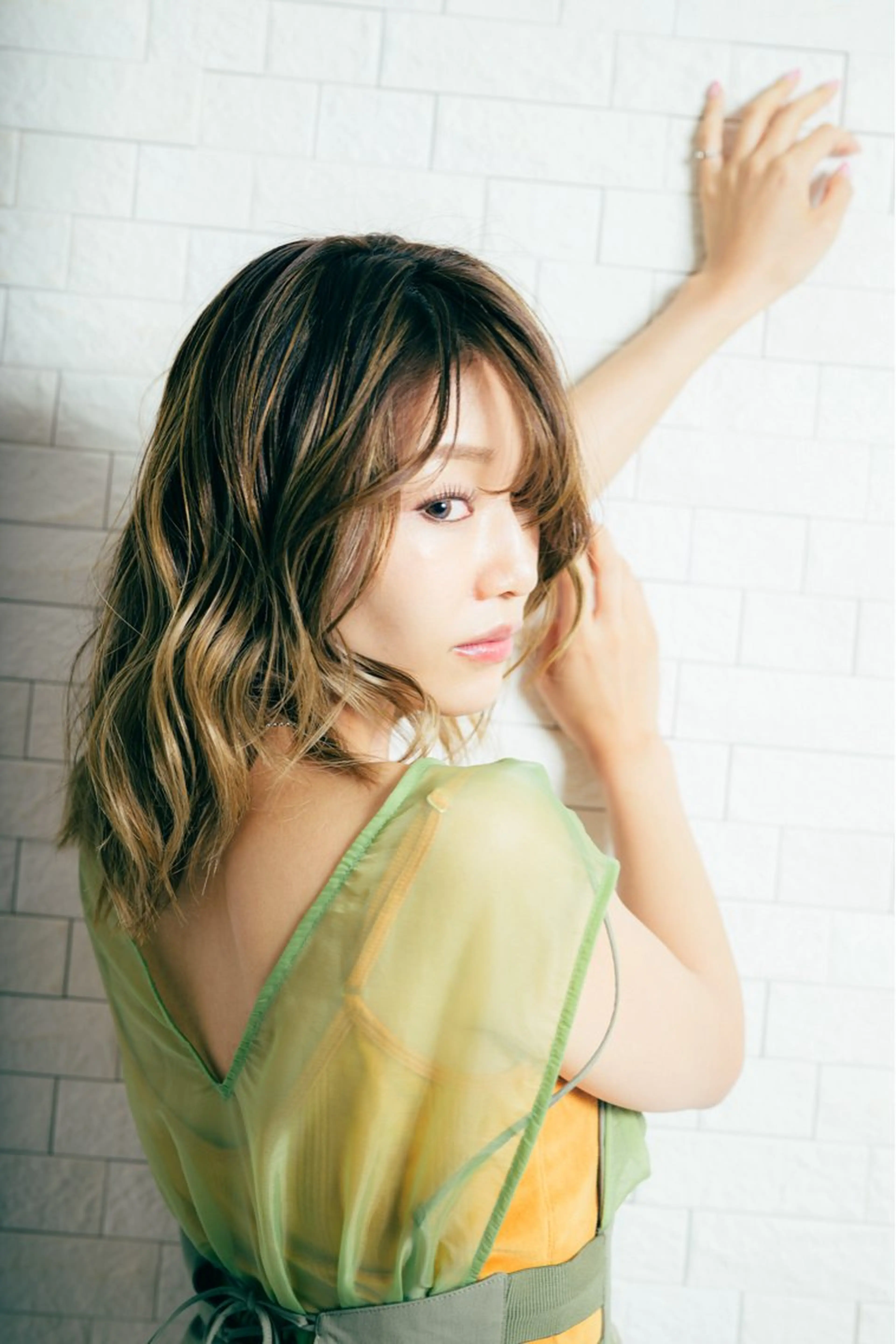 ミディアム ハイライト ヘアカラー ショート/ボブ ハイトーン❤️原航平のヘアスタイル