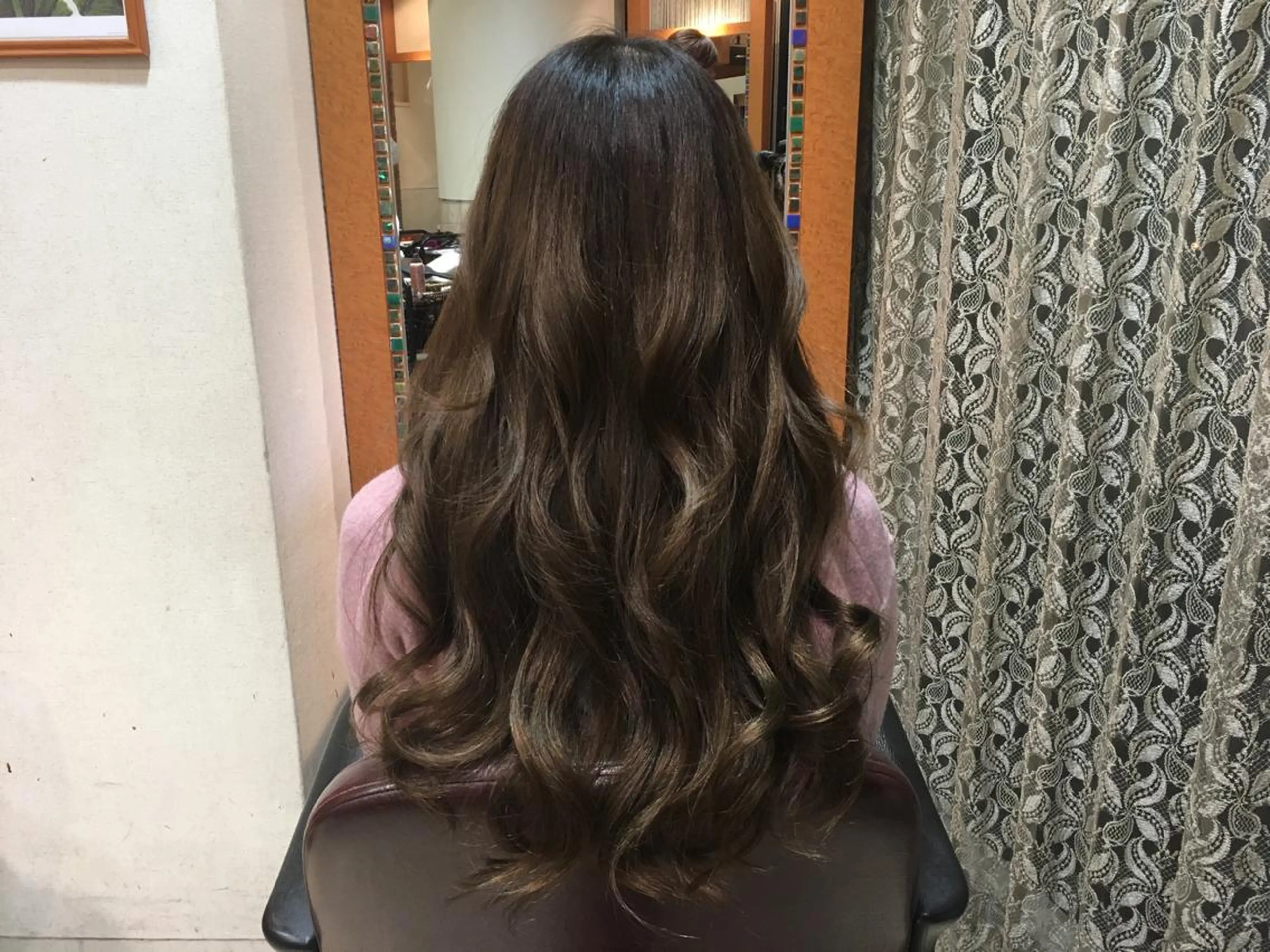 ロング カラー 編み込みエクステ エクステ リピート指名no.1 /ruiのヘアスタイル