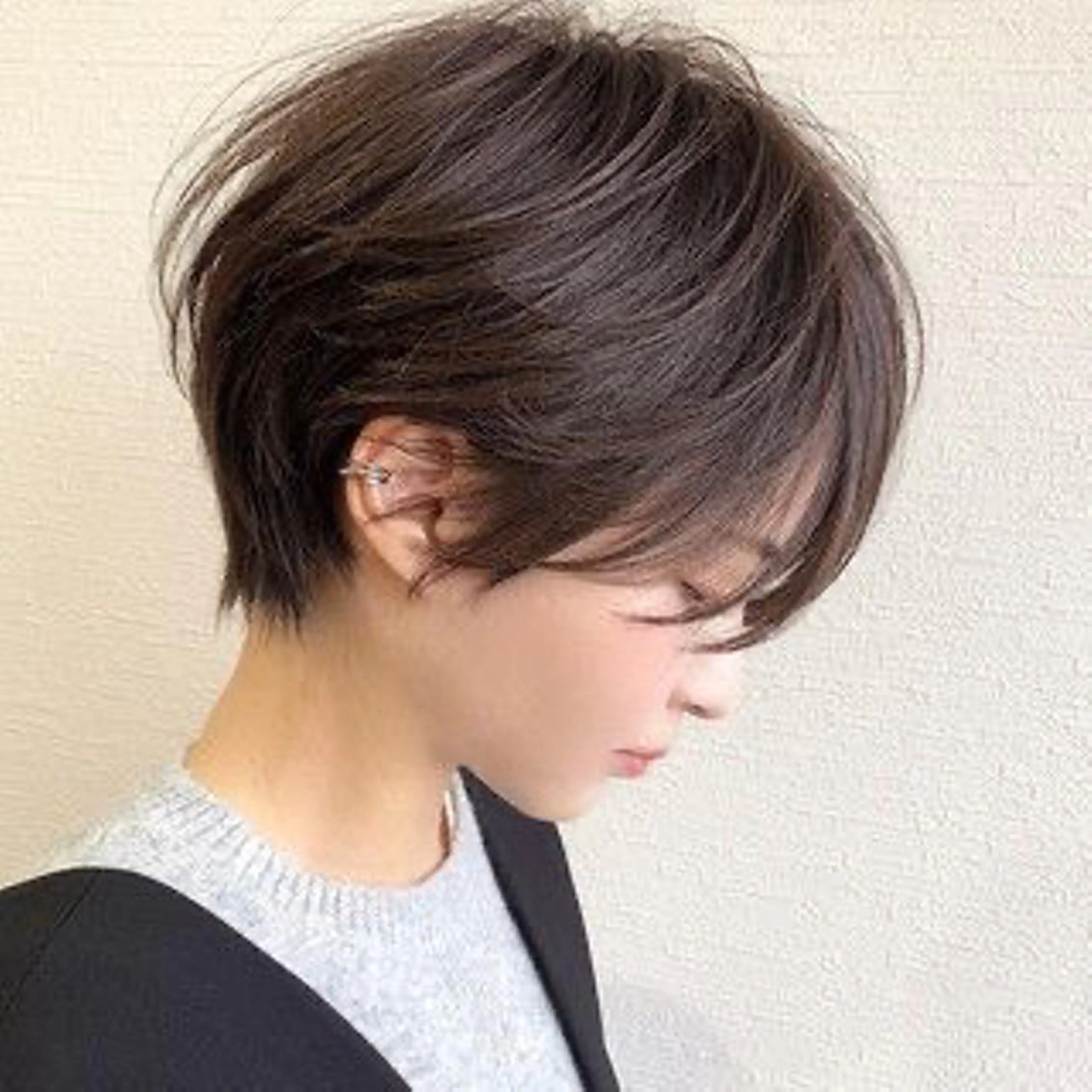 ショート カラー 吉田一輝 外国人パーマのヘアスタイル