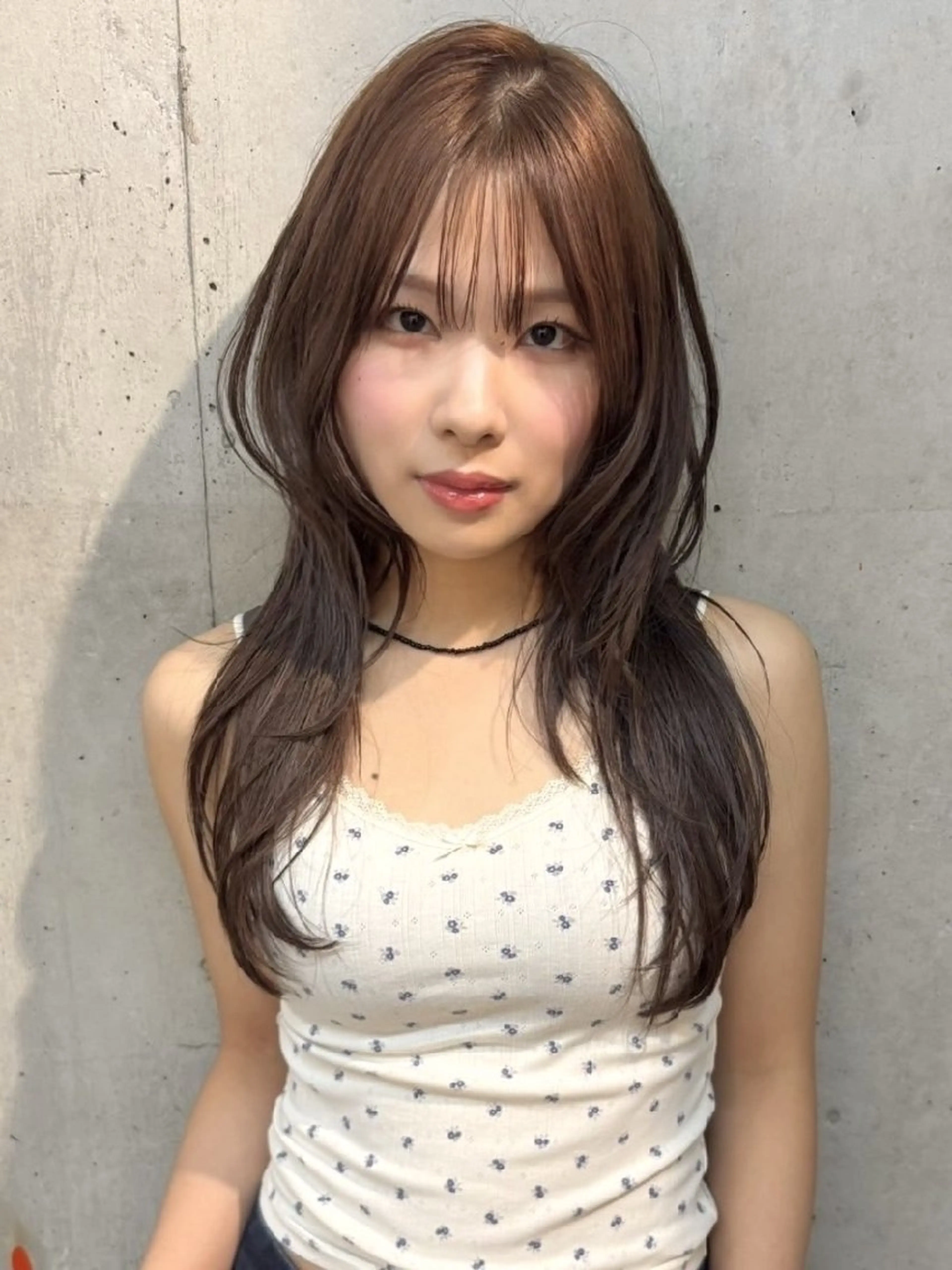 『気になる前髪顔周り』顔周りポイント縮毛矯正+顔周りカットの写真