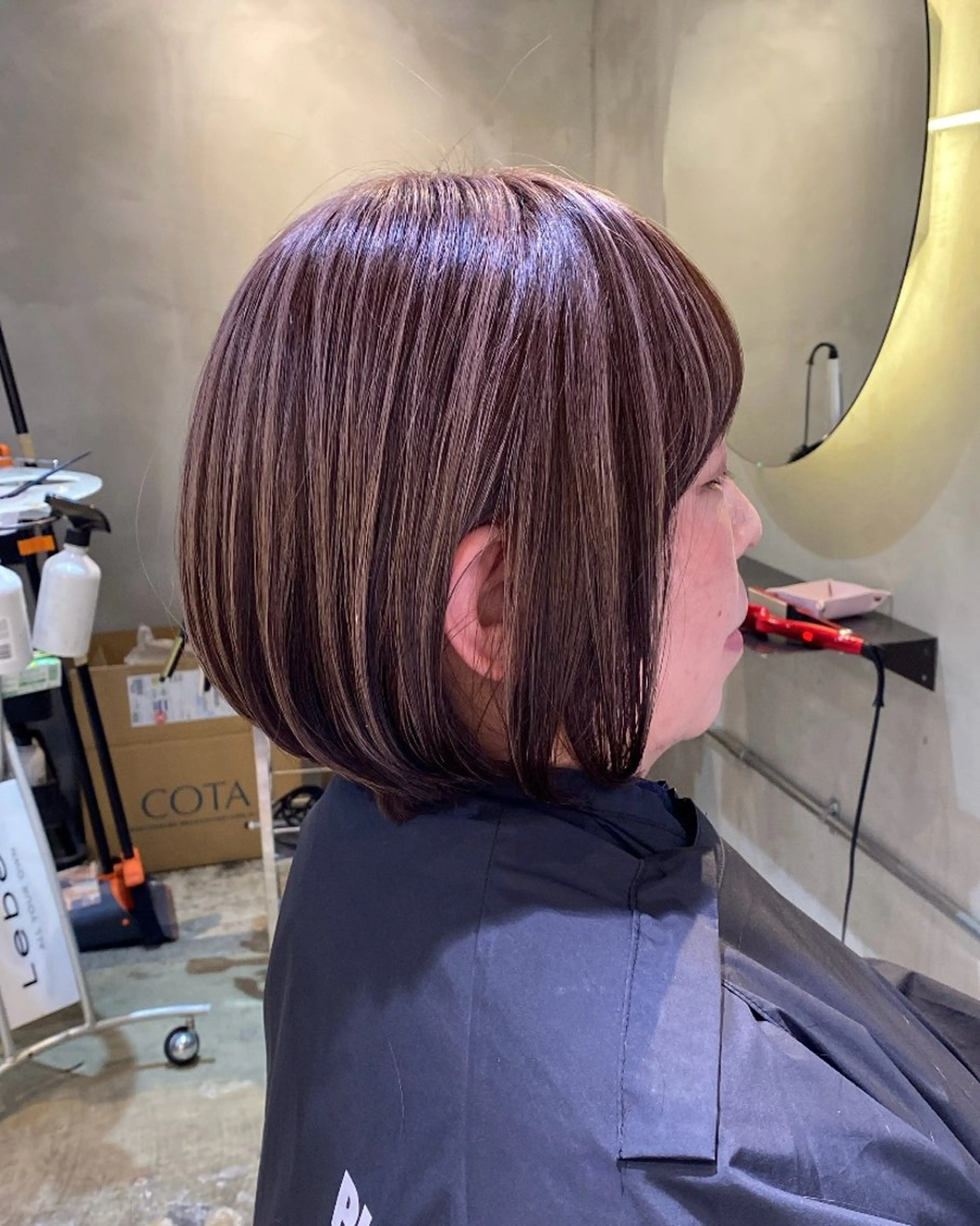 ショート ヘアカラー トリートメント とびまつ /ショート/脱白髪染のヘアスタイル