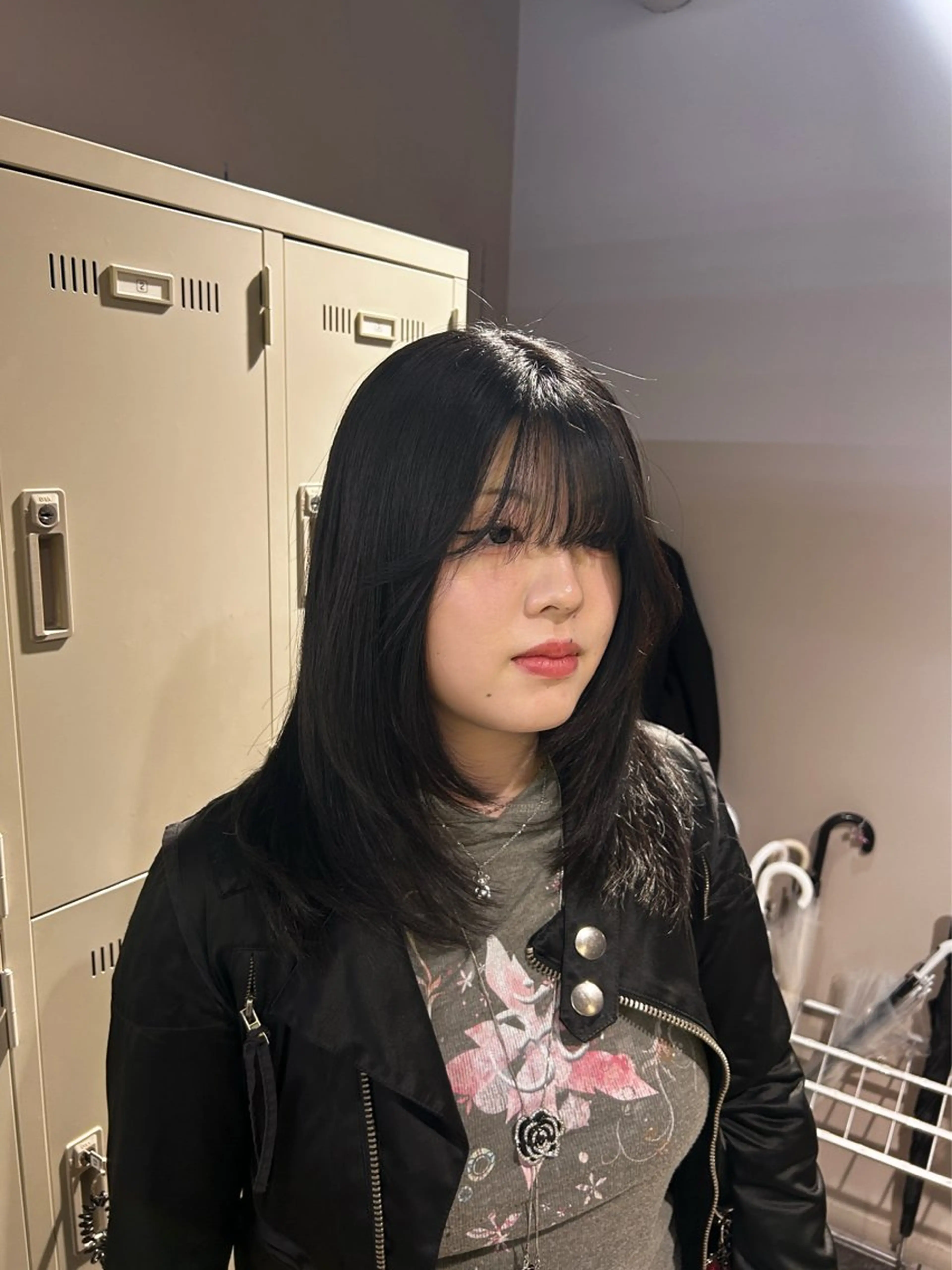 ロング カラー カット ヘアカラー トリートメント ヘッドスパ ヘアセット 🥯縮毛/レイヤー/ ベージュヘア🥯のヘアスタイル