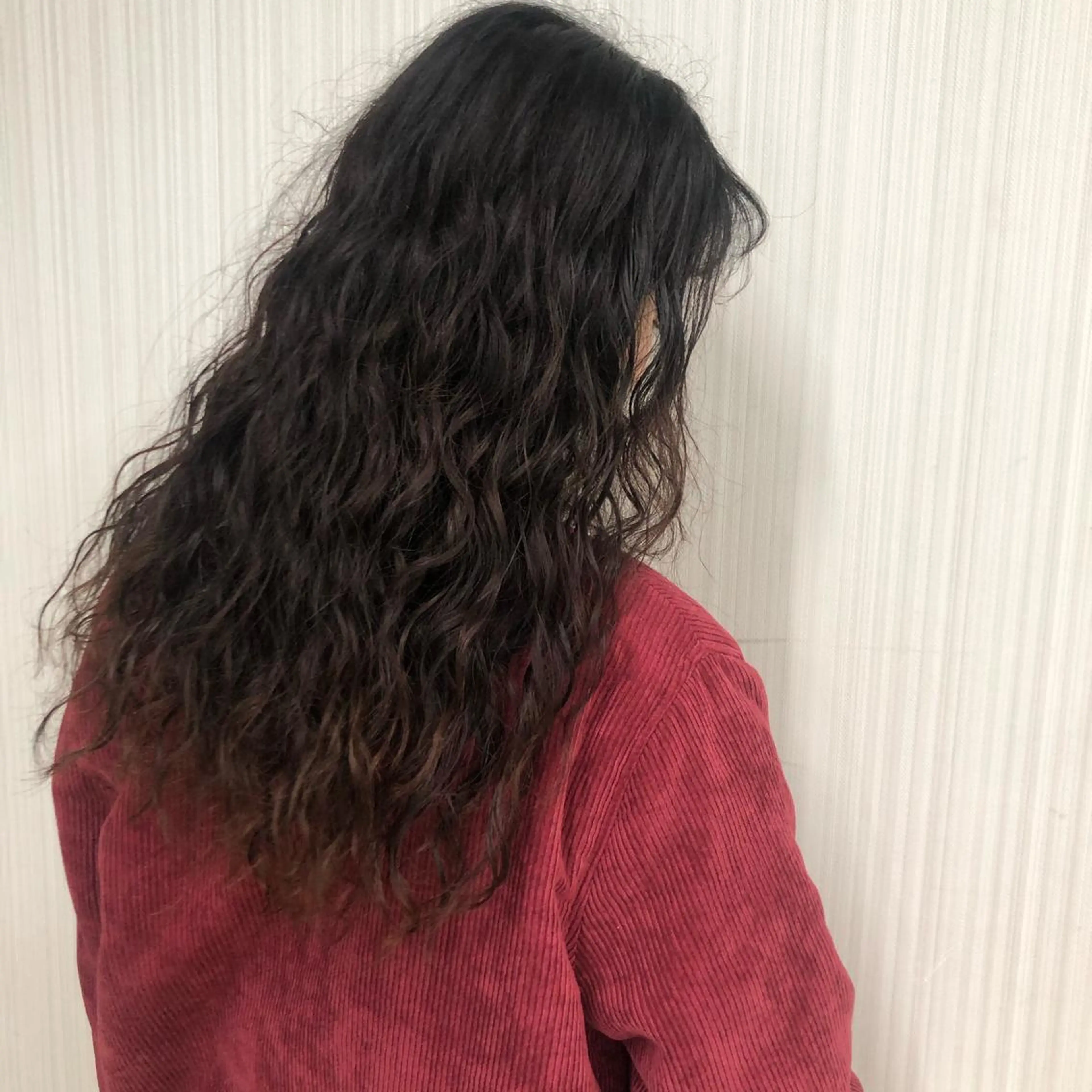 ロング パーマ デジタルパーマ ショート/パーマ/ カラー/FUKOのヘアスタイル