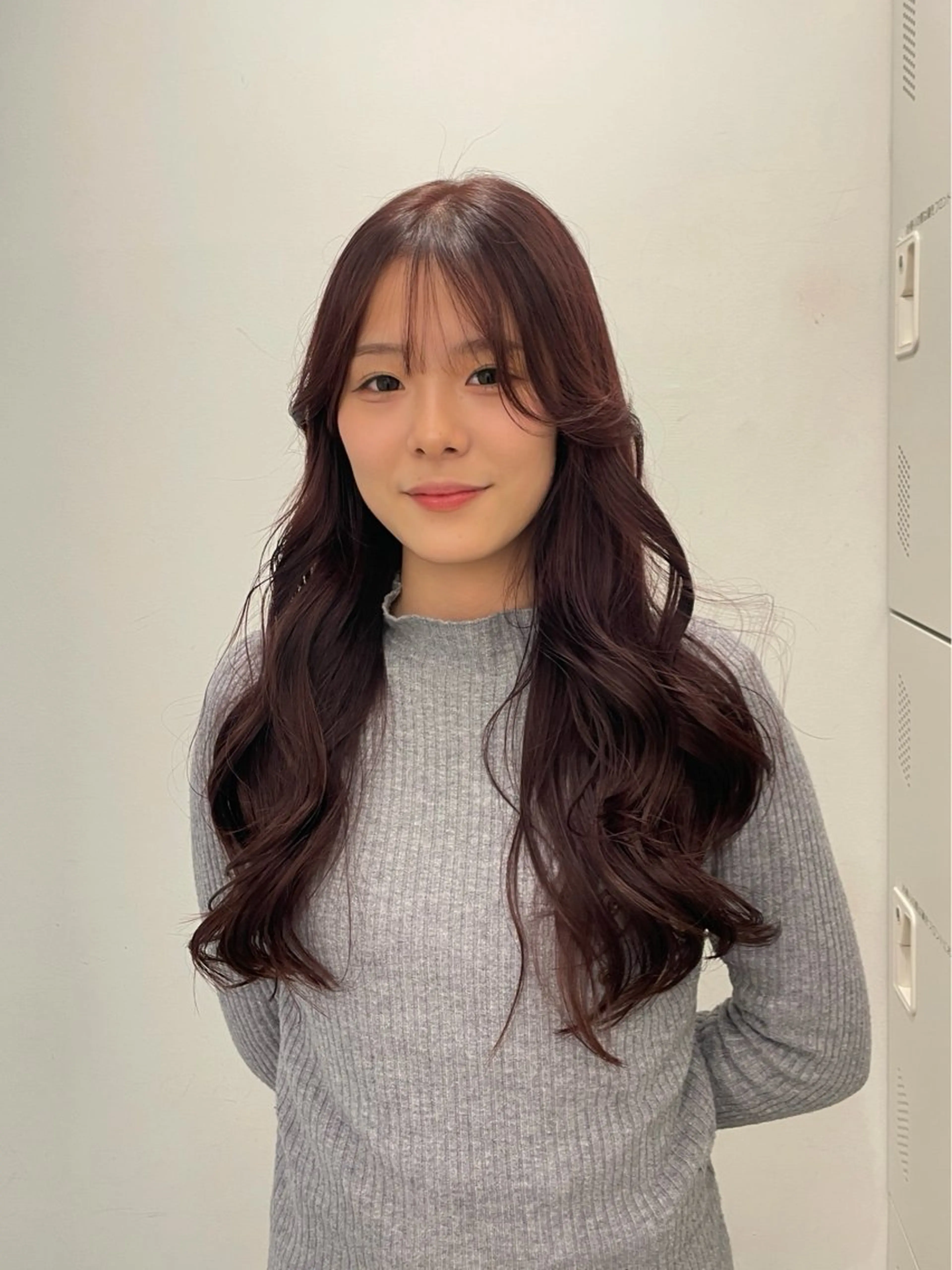 ロング 🎨透明感カラー/ ハイライト/近藤怜那のヘアスタイル