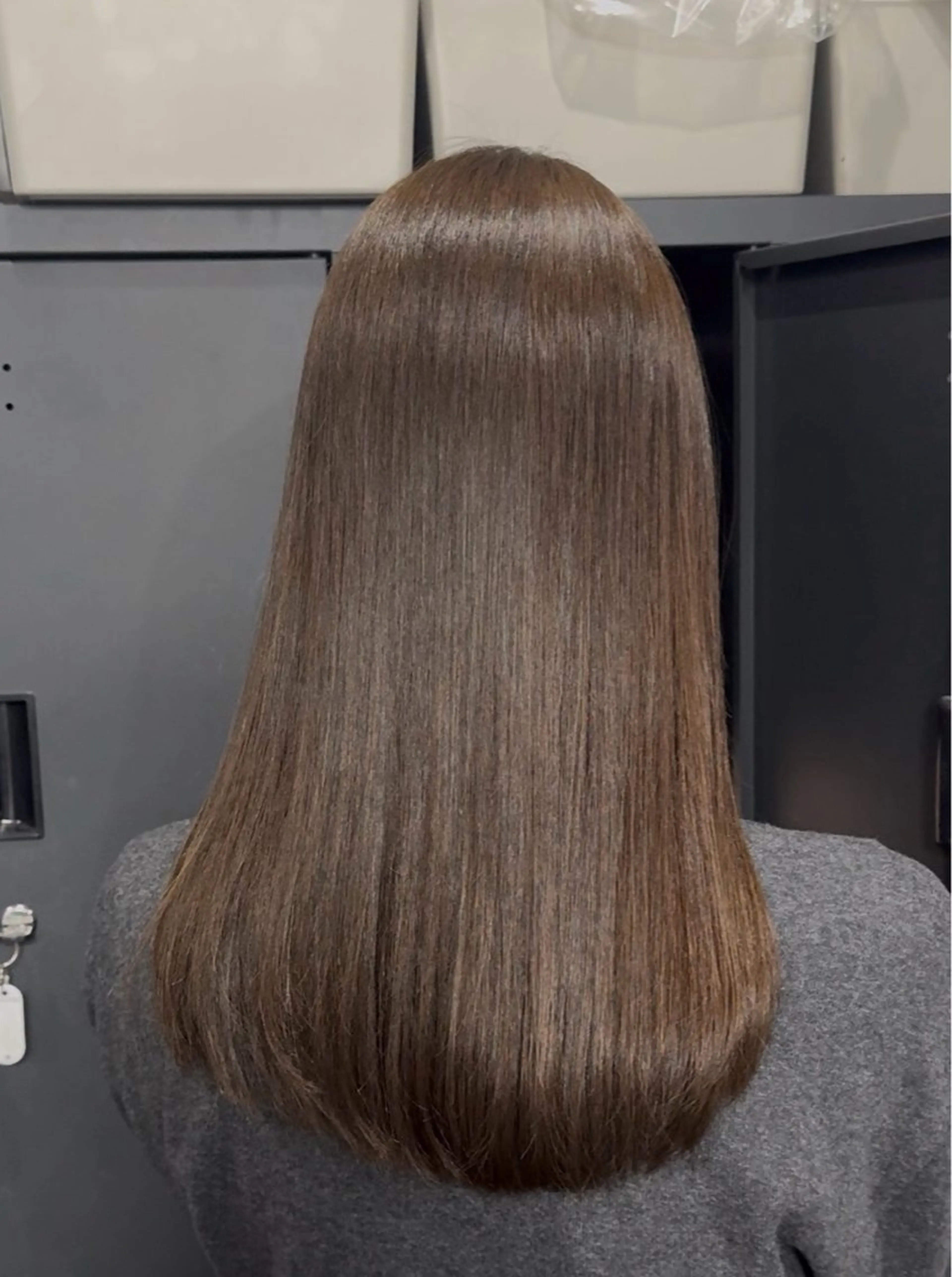 ロング 縮毛矯正 野口 達志のヘアスタイル