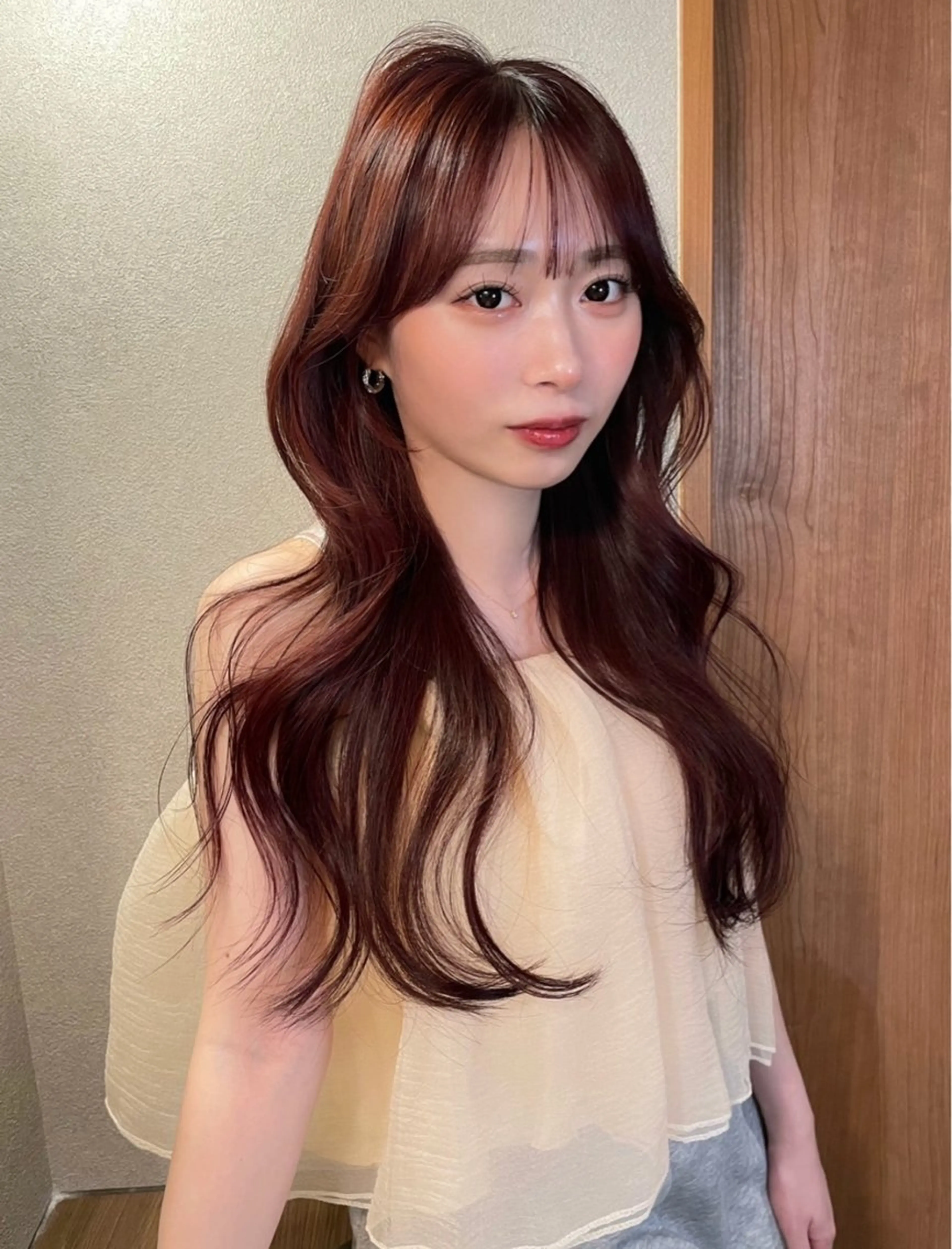 ロング 髙杉 心のヘアスタイル