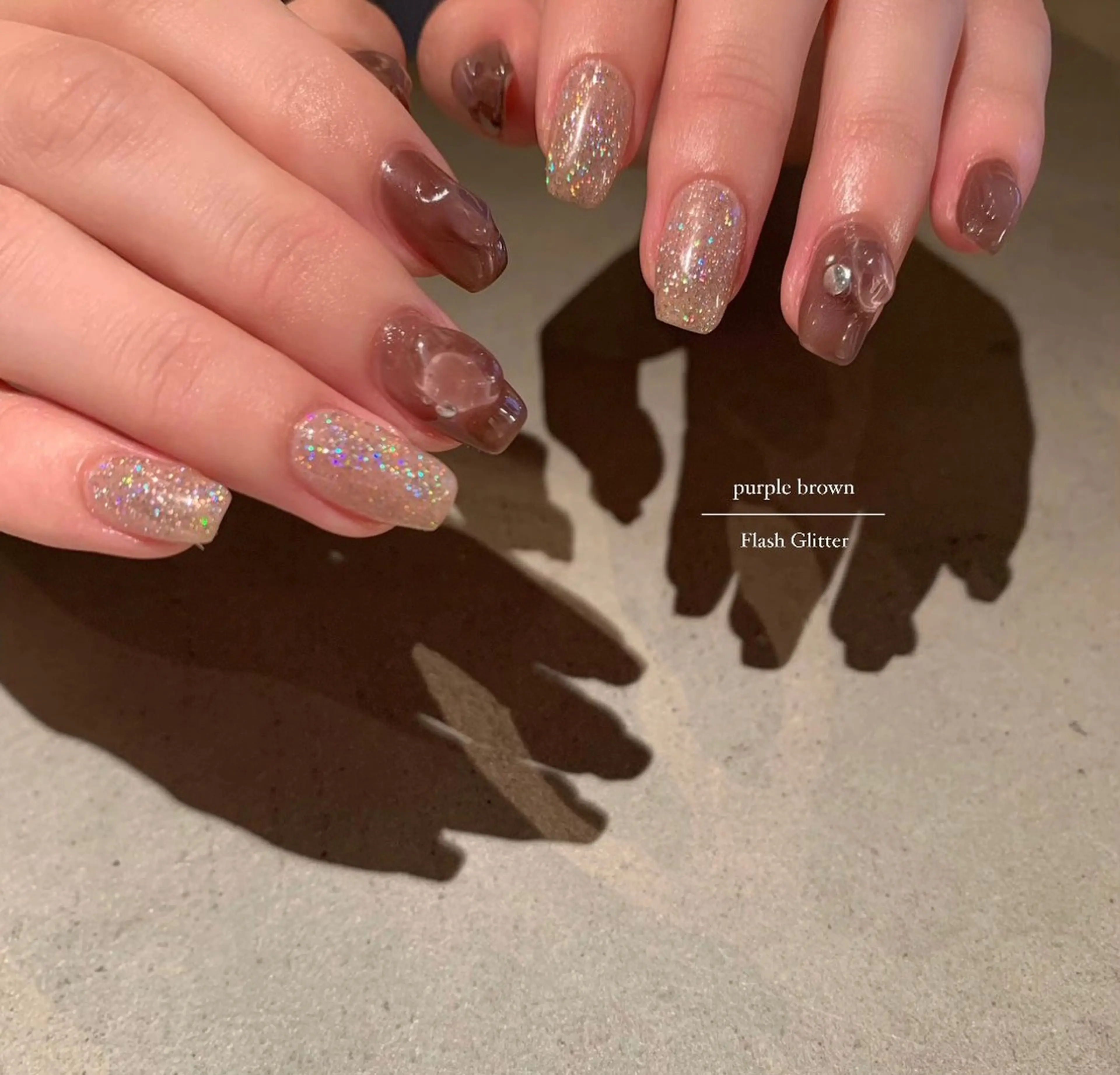 ネイル ハンドネイル にしぐち はるかのネイルデザイン