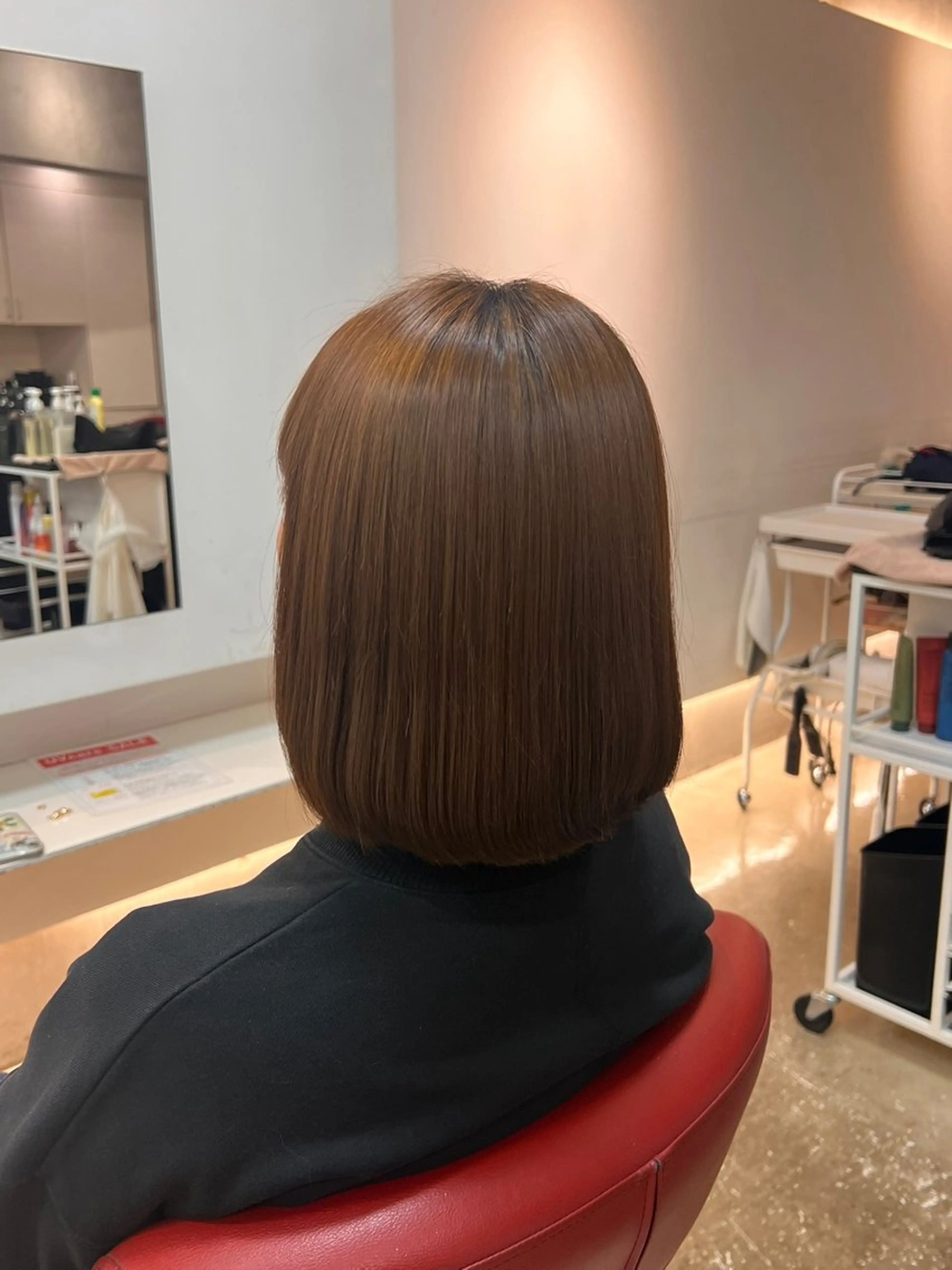 ミディアム ボブ 青木 健志郎のヘアスタイル