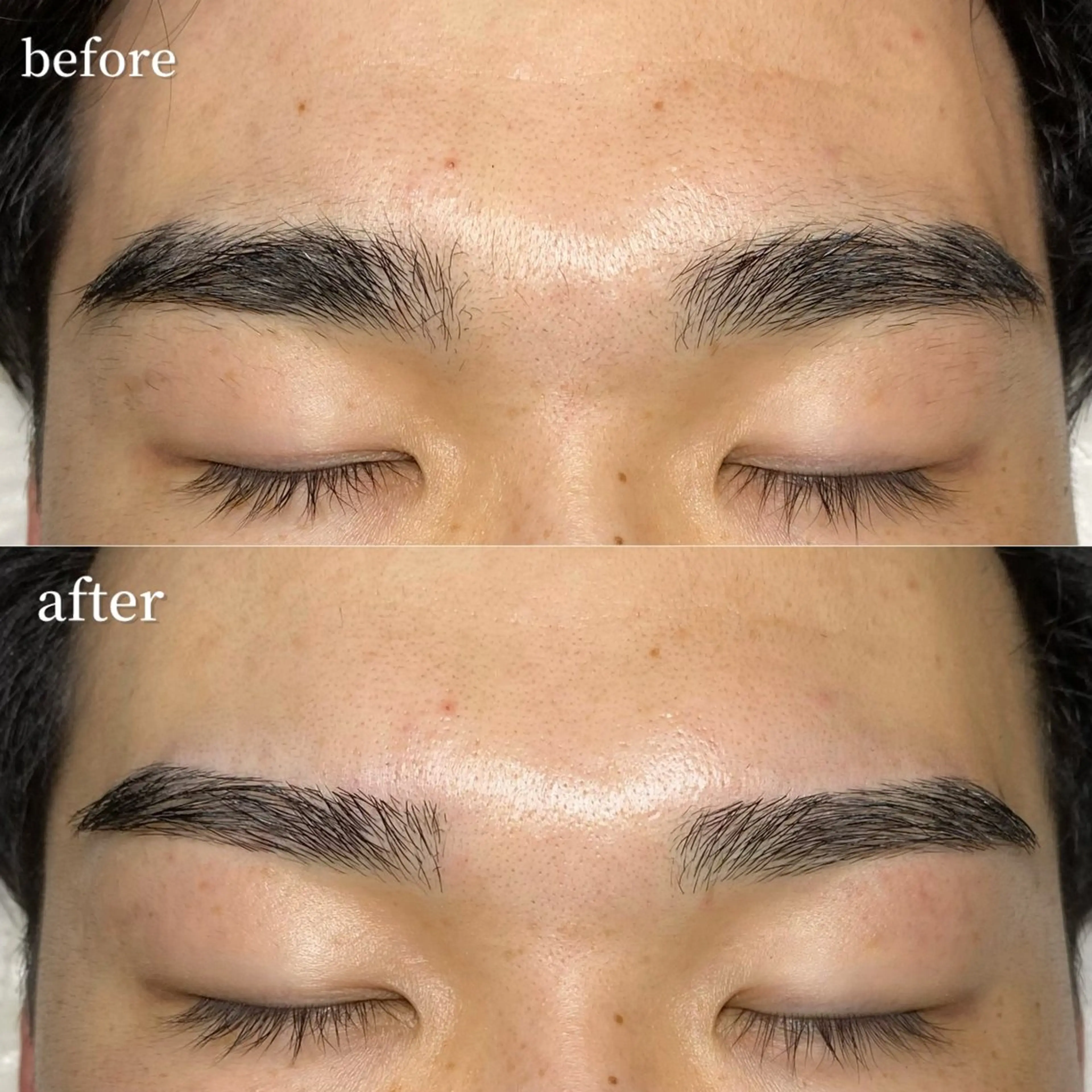 アイブロウ まつ毛/眉毛/WAX 🌱半個室サロン結のマツエク・マツパデザイン