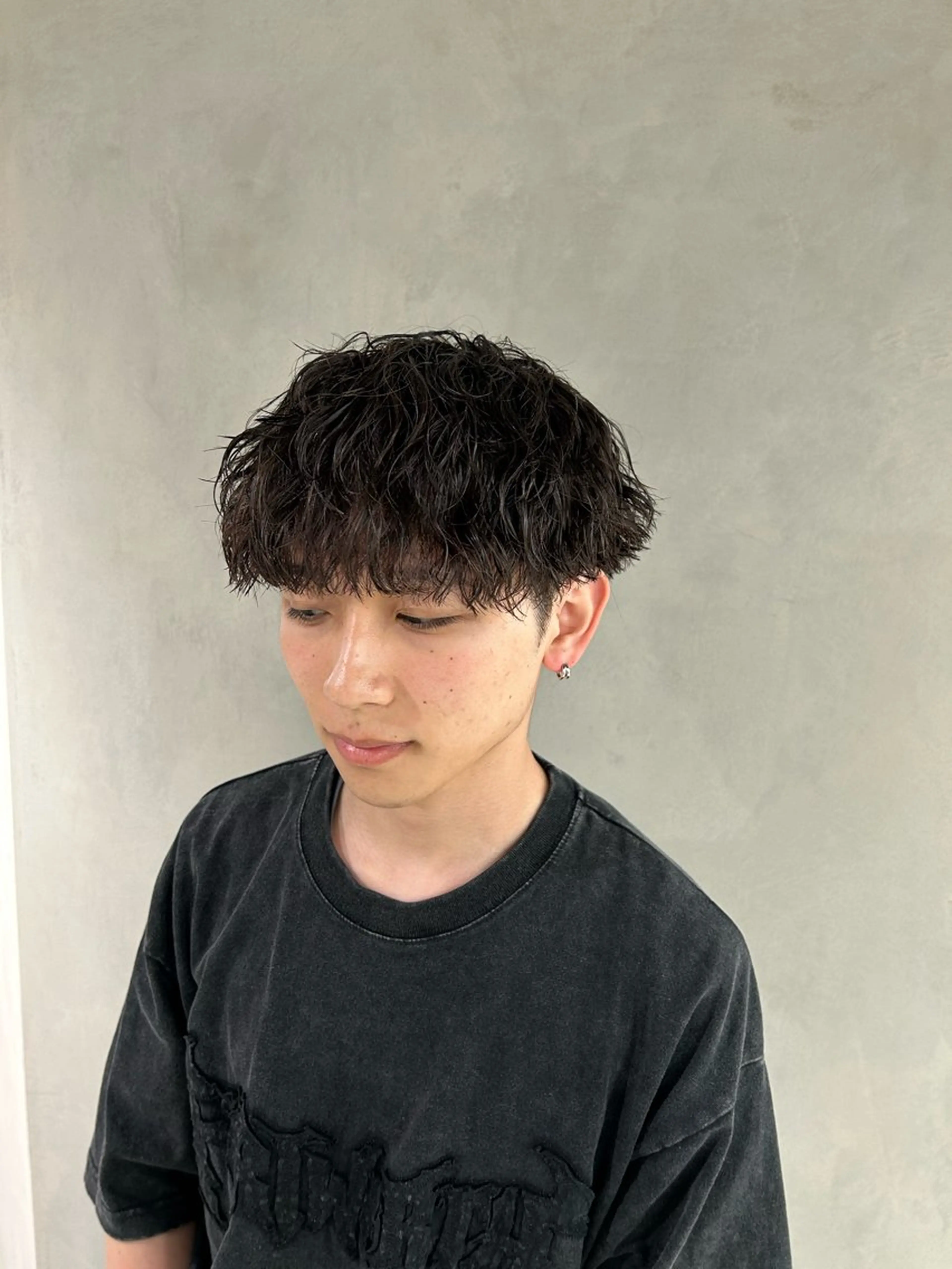 パーマ メンズ カットモデル募集中 新潟万代/ 蒼太朗のヘアスタイル