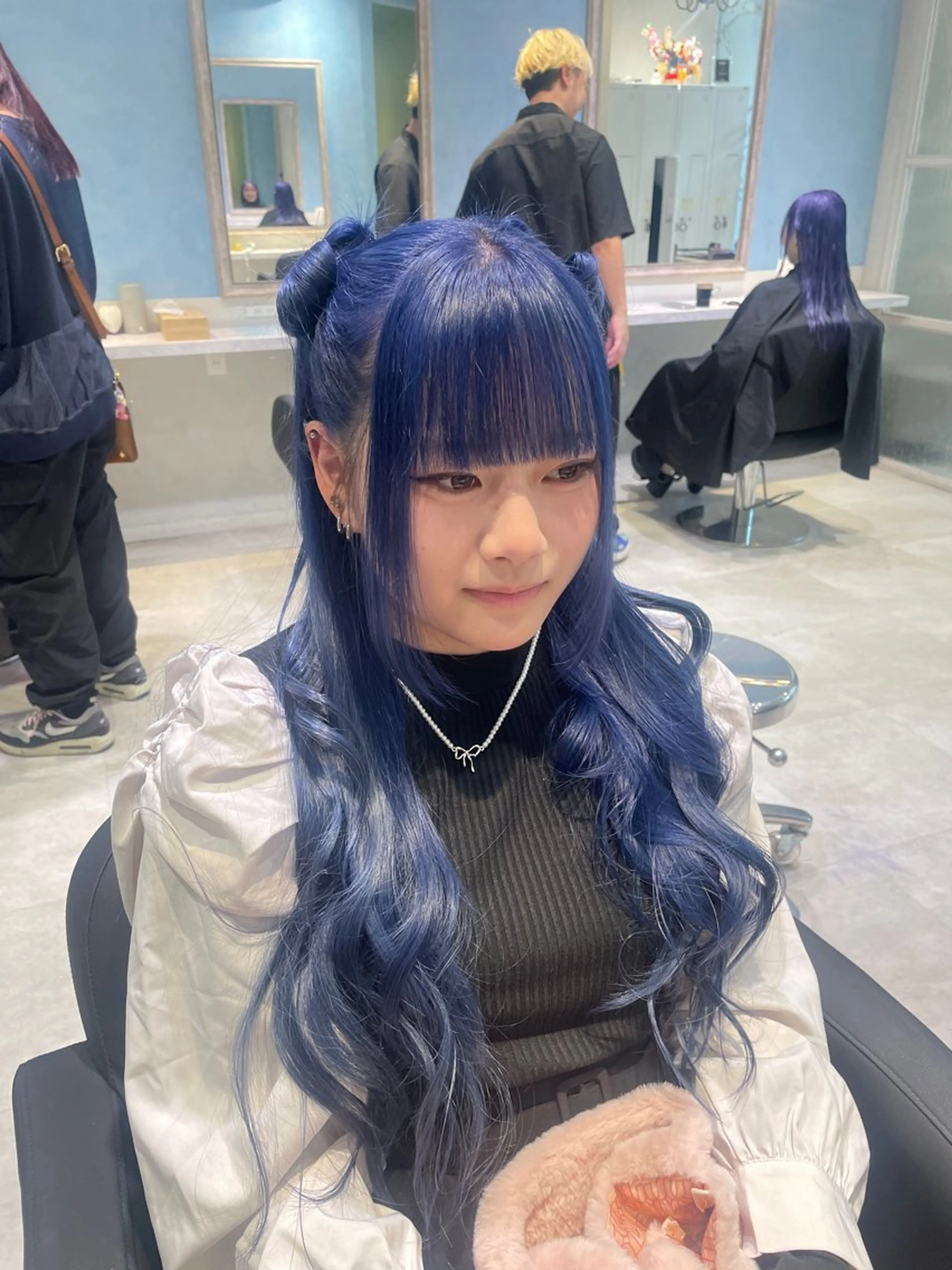 【2月限定】ブリーチありダブルカラー+1stepトリートメントの写真