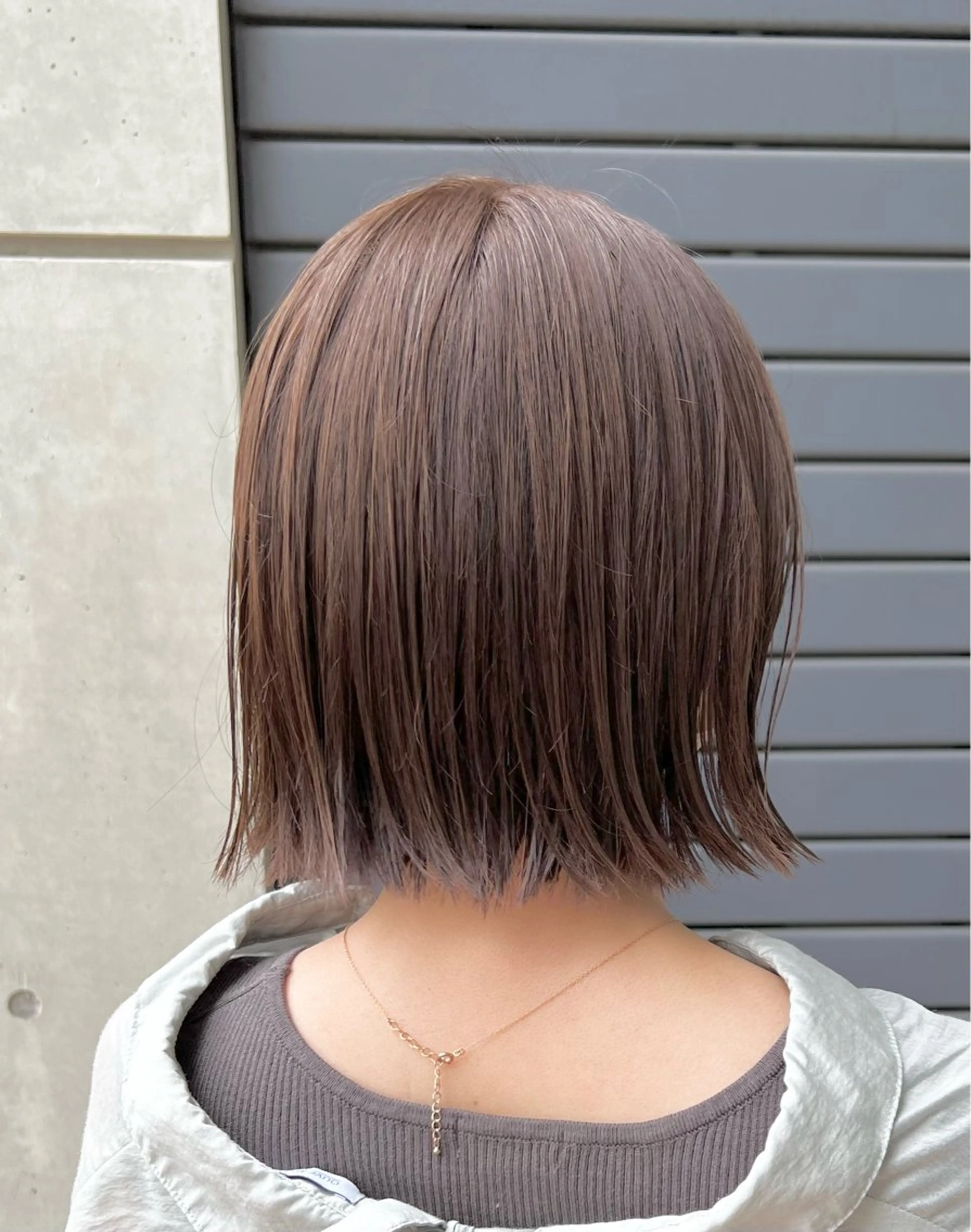 ショート カラー ベージュカラー 透明感カラー バイオレットカラー ボブ ショートヘア ヘアカラー ヘッドスパ IKU顔周りレイヤー 🫧透明感カラー🫧のヘアスタイル