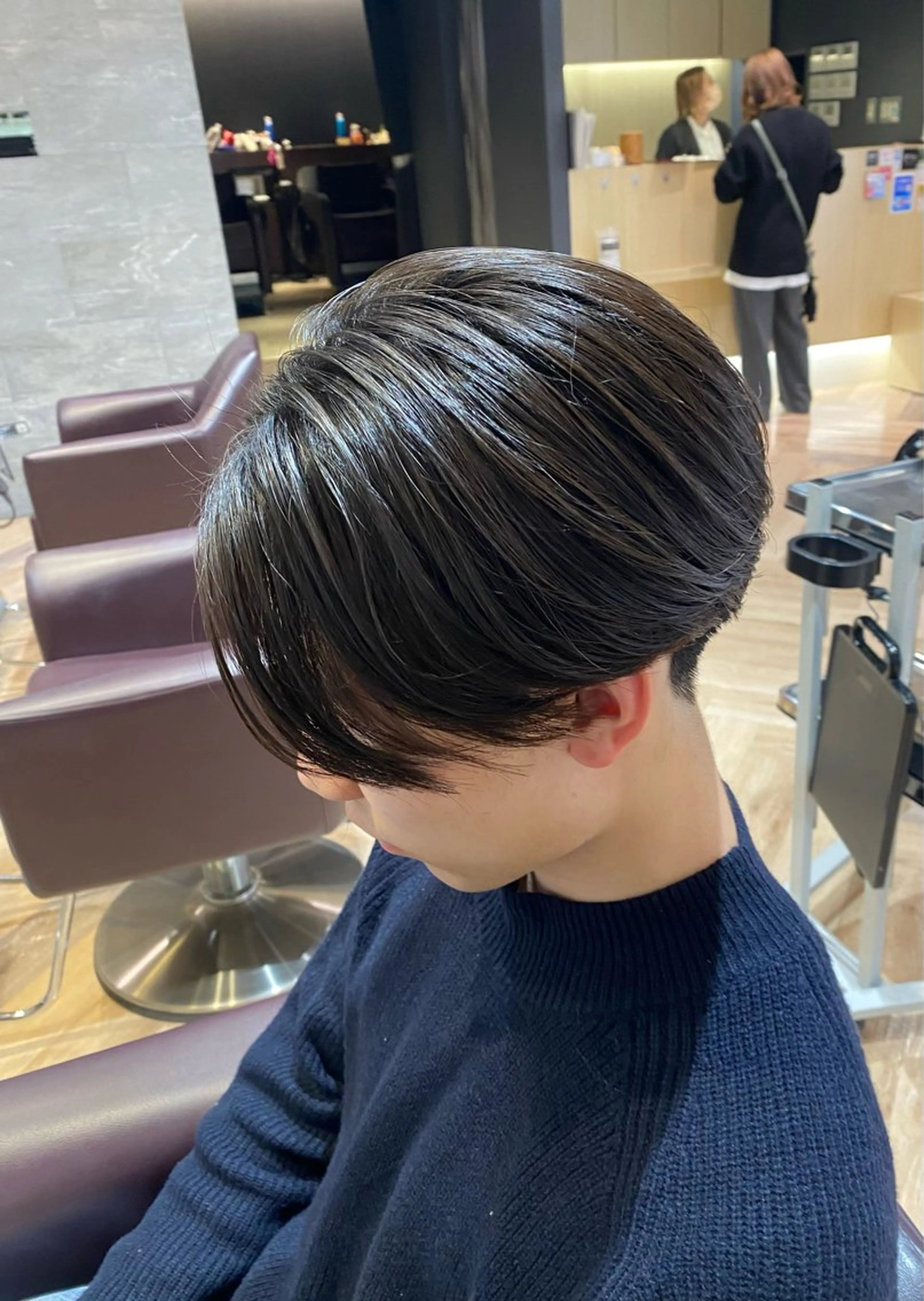 メンズ メンズ特化/フェザー /パーマ/伊勢元のヘアスタイル