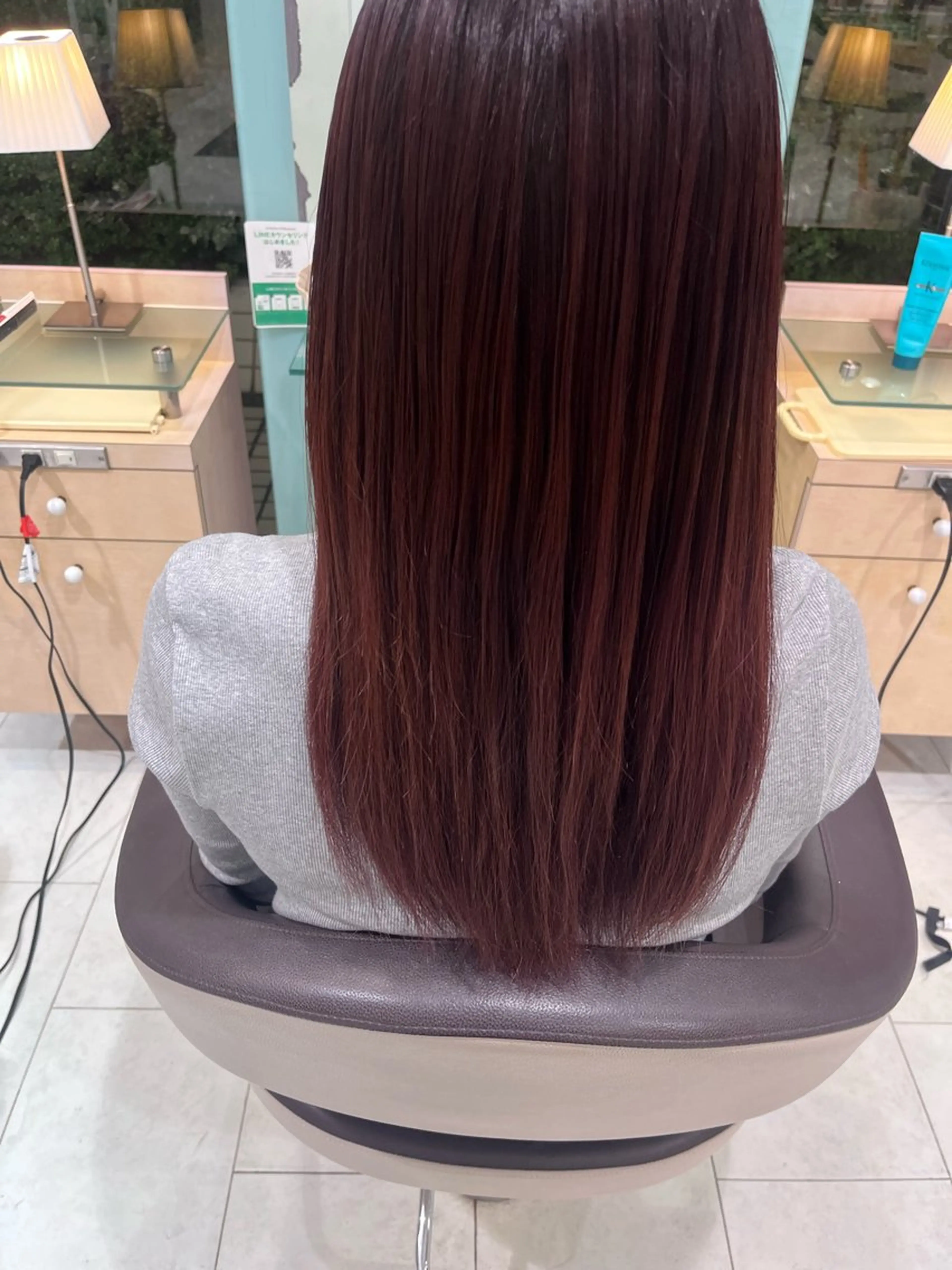 セミロング 髪質改善 トリートメント 🤍ちなみ 🤍のヘアスタイル