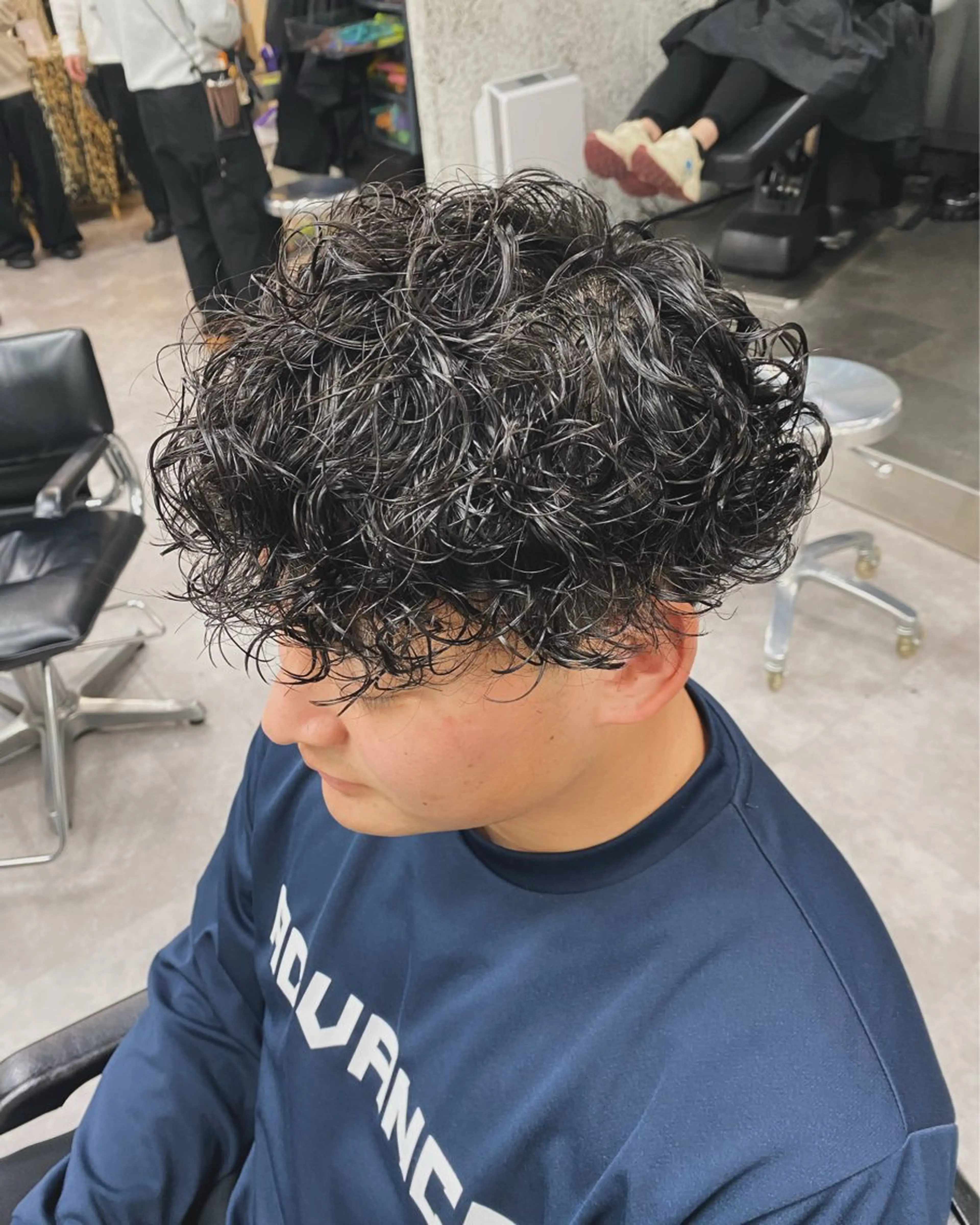 パーマ カット パーマ 💈メンズパーマ特化 金子温貴💈のヘアスタイル