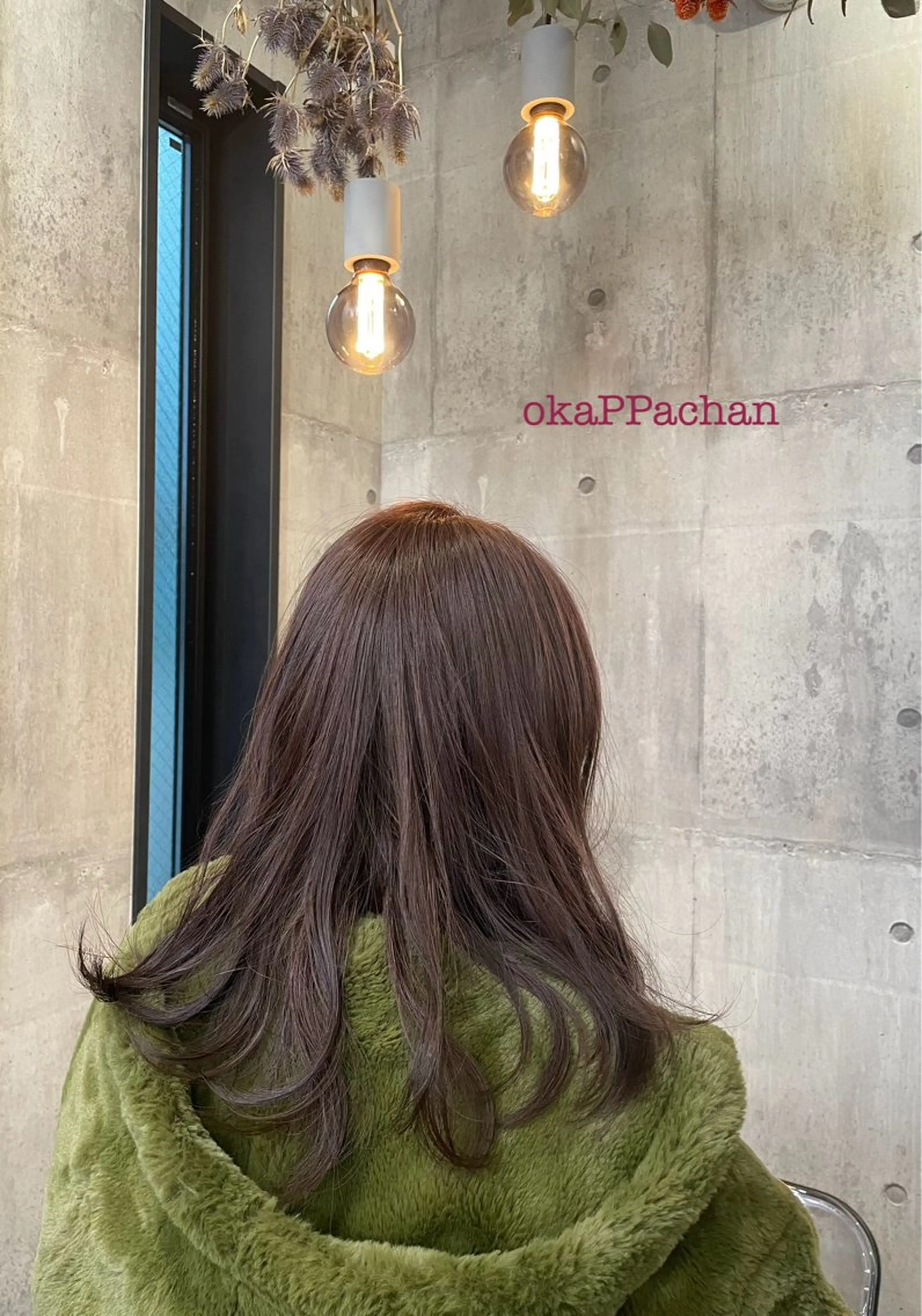ロング カラー okaPPachan 🍇AKINA🍇のヘアスタイル