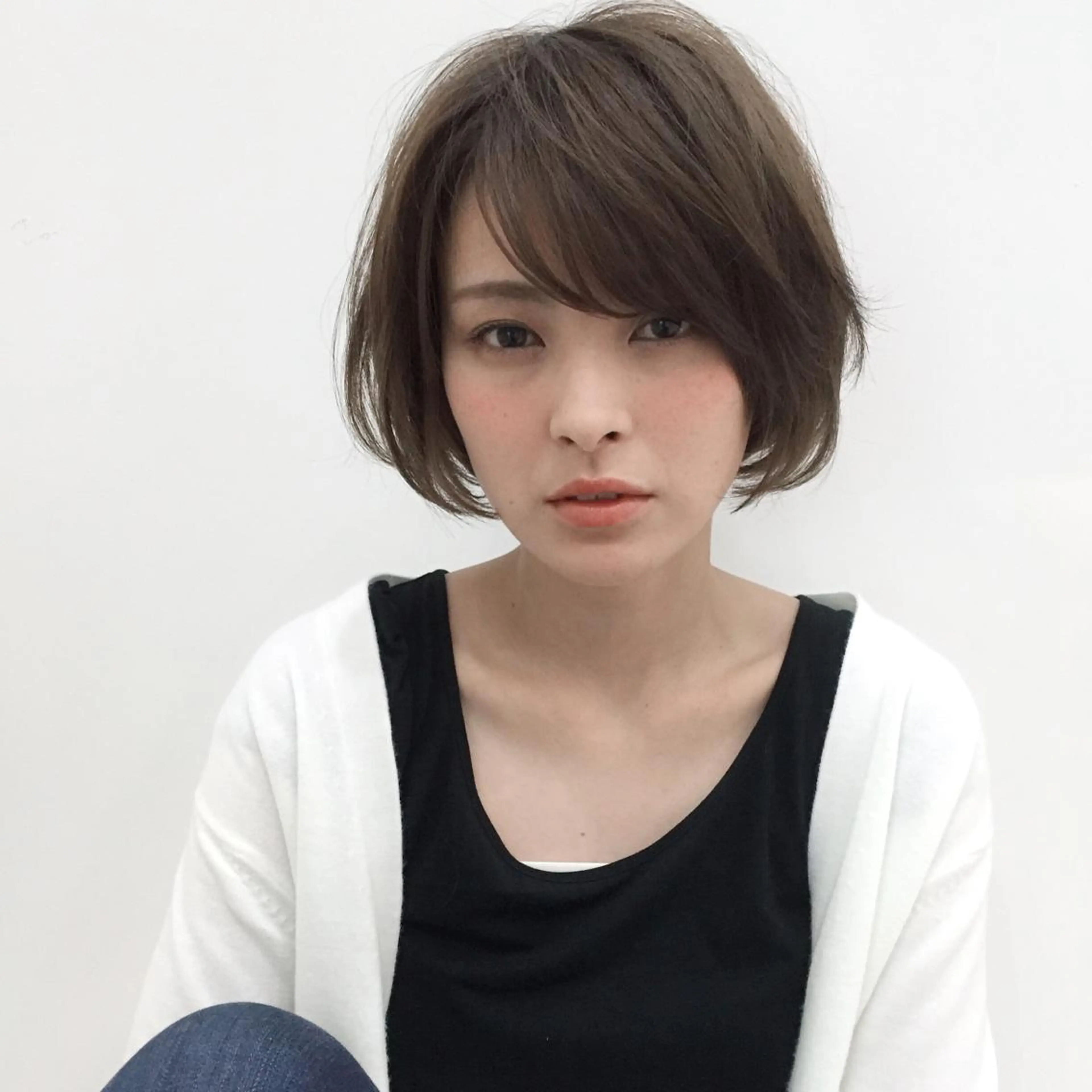 カット＋カラー＋髪質改善トリートメントトリートメントの写真