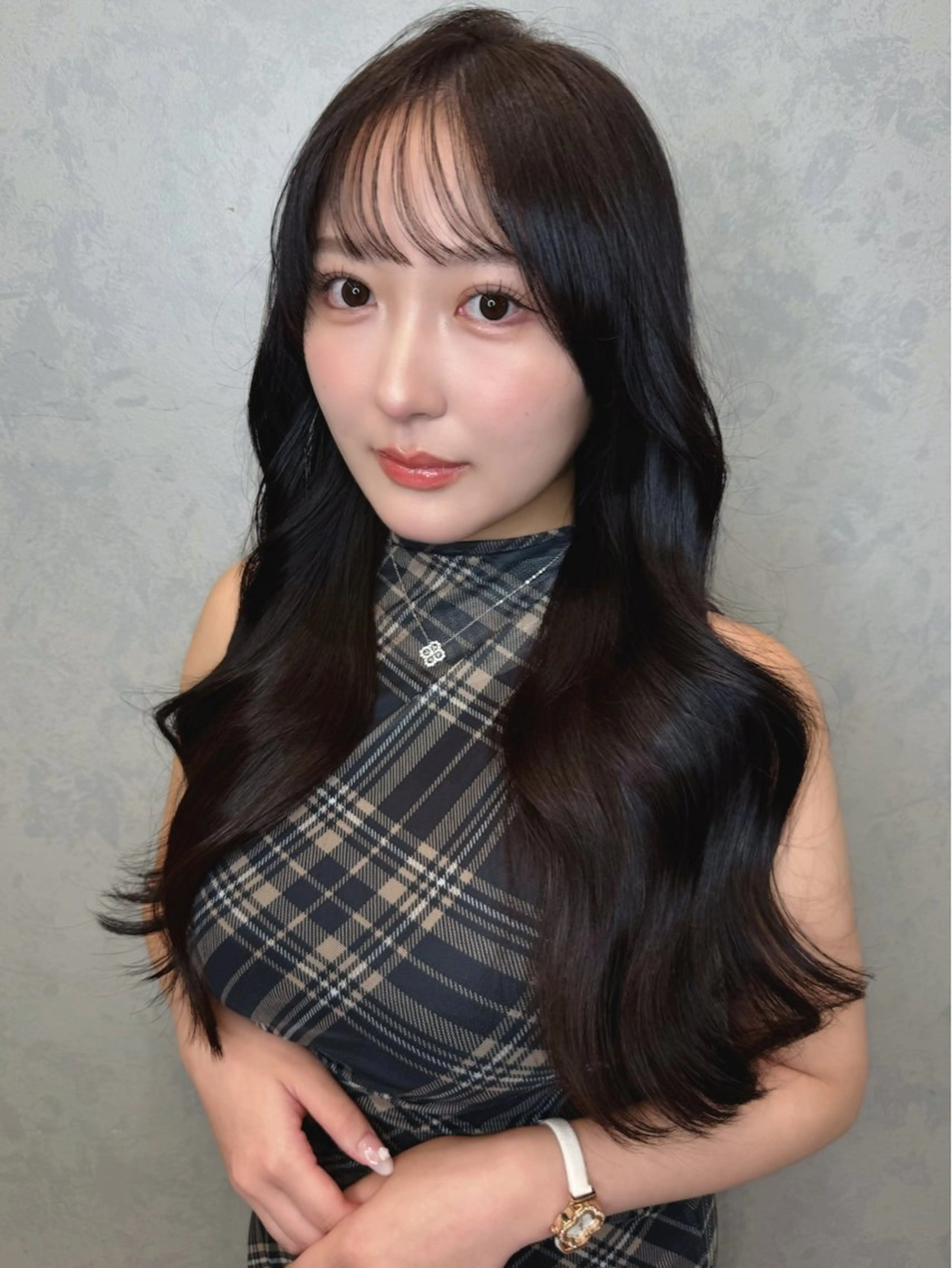 ロング 【elyts】 𝑲𝑶𝑼𝑲𝑰のヘアスタイル