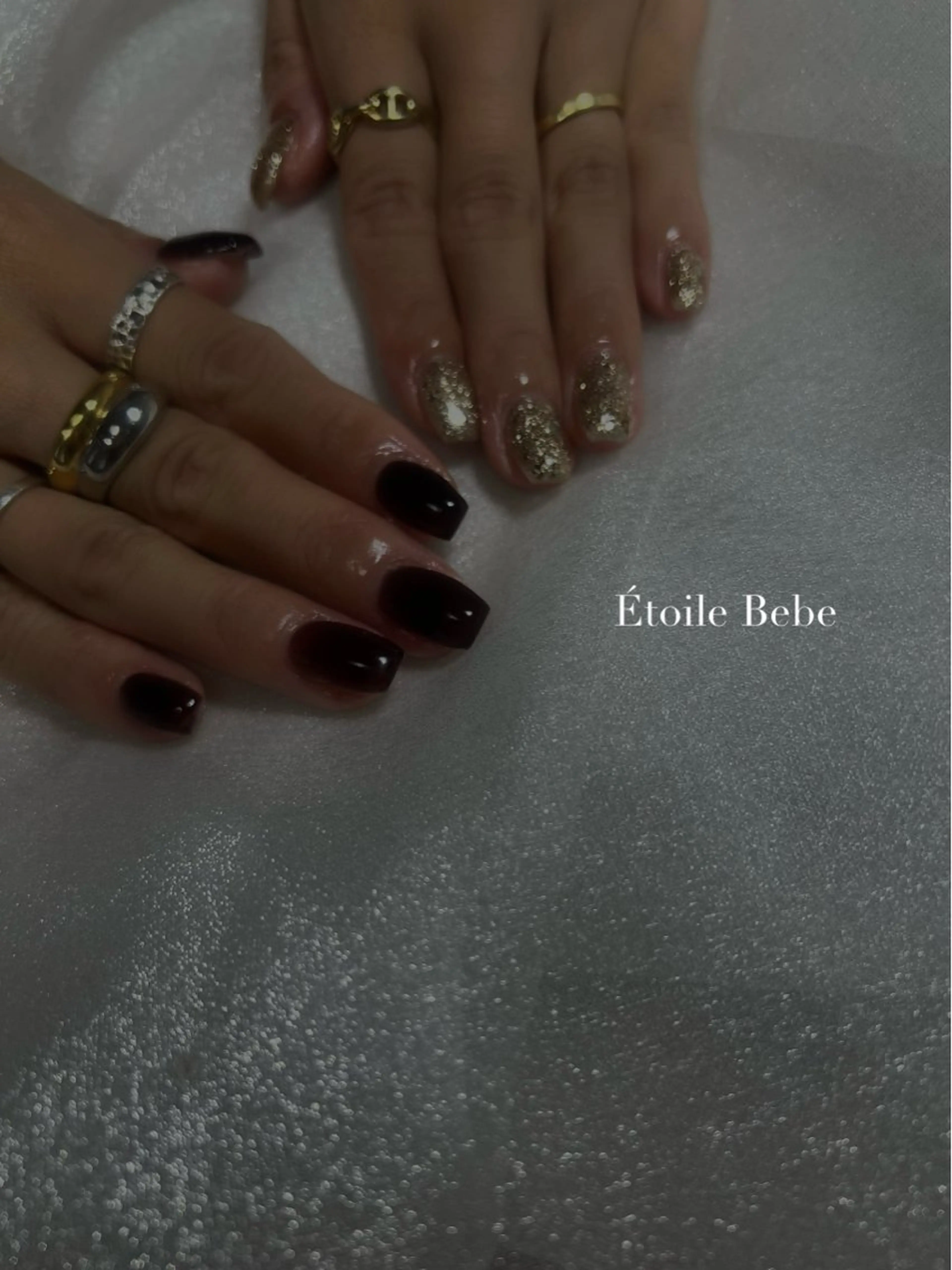 ネイル フラッシュネイル マグネットネイル ニュアンスネイル ワンカラーネイル ハンドネイル Étoile Bebeのエステ・リラクイメージ