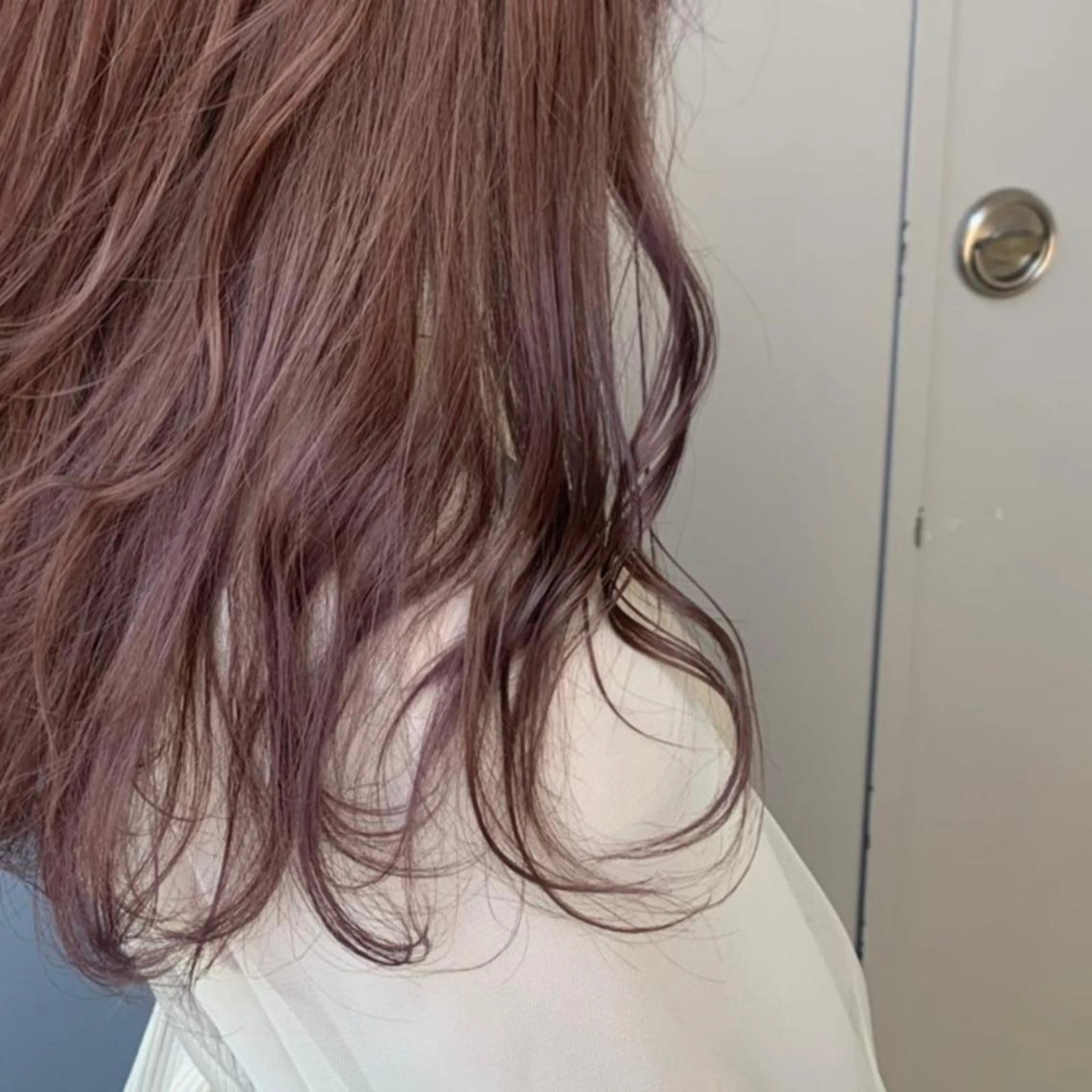 ロング カラー ヘアアレンジ ベージュカラー ピンクカラー ピンクベージュ linette所属・🐩推し活🐩 FUTABA🍒のヘアスタイル