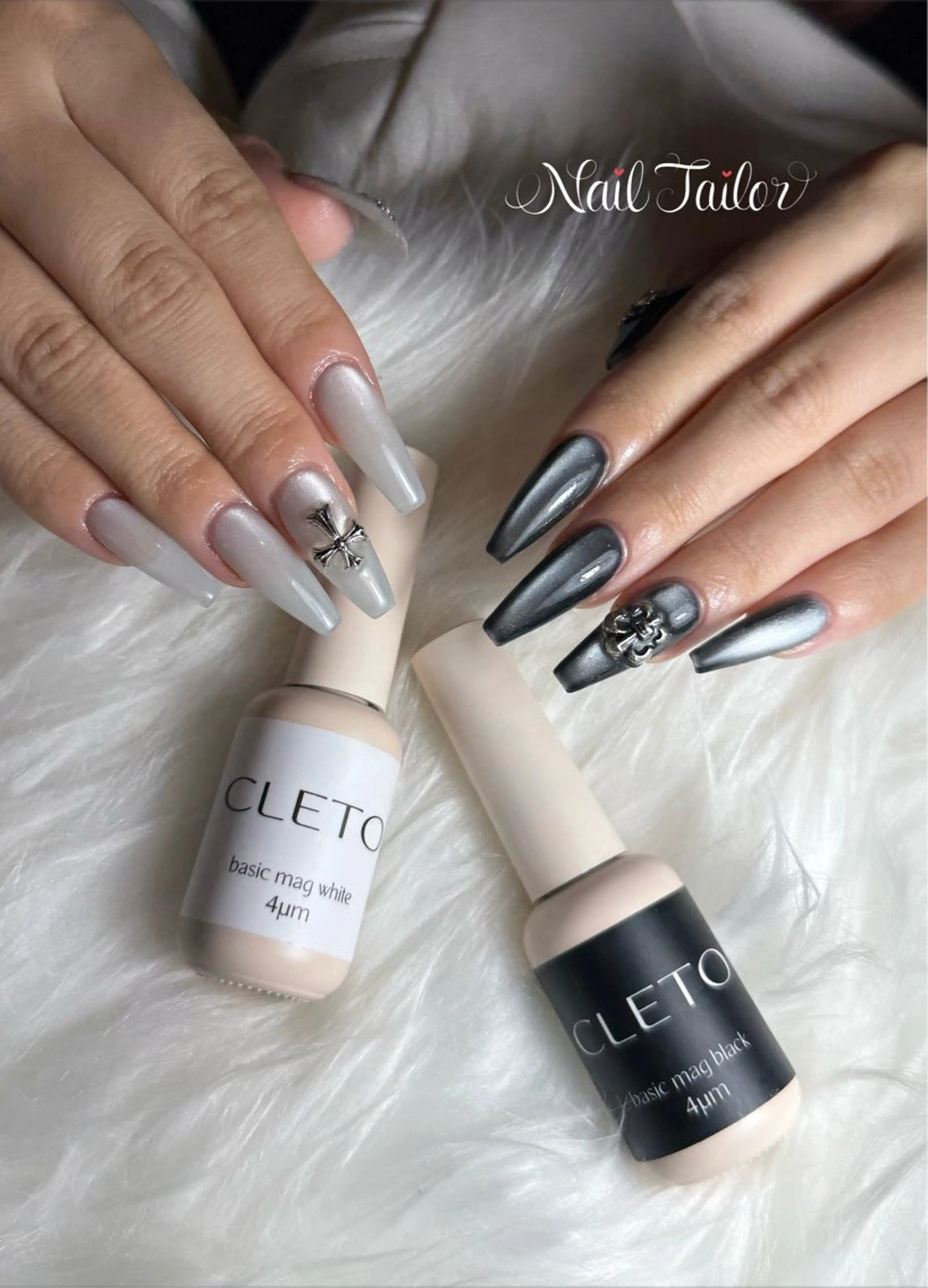 ネイル 長さ出し ロングネイル マグネットネイル オフィスネイル ワンカラーネイル ハンドネイル NailTailor ネイルテイラーのネイルデザイン