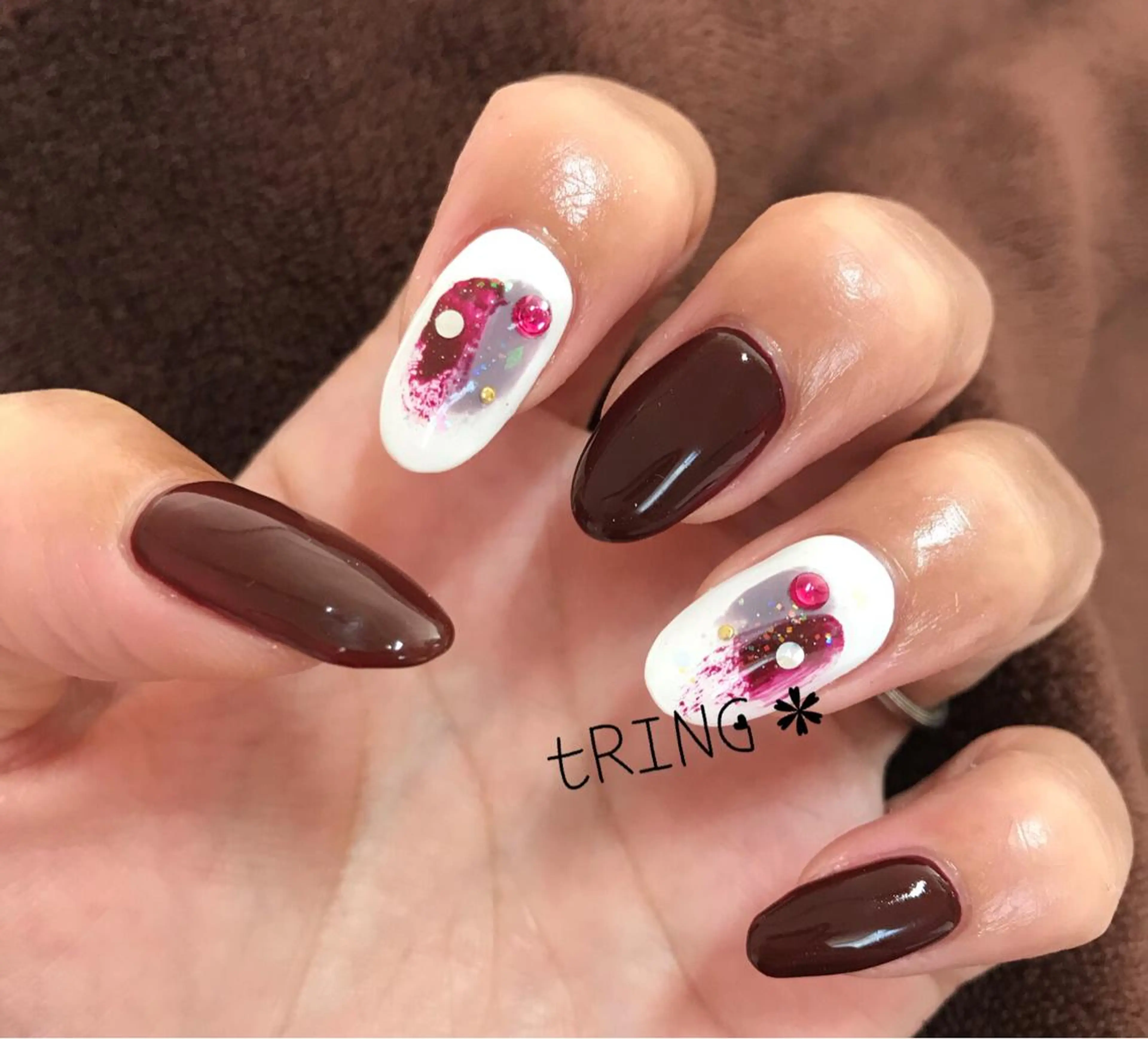 ネイル tRING＊ しいの木台のネイルデザイン