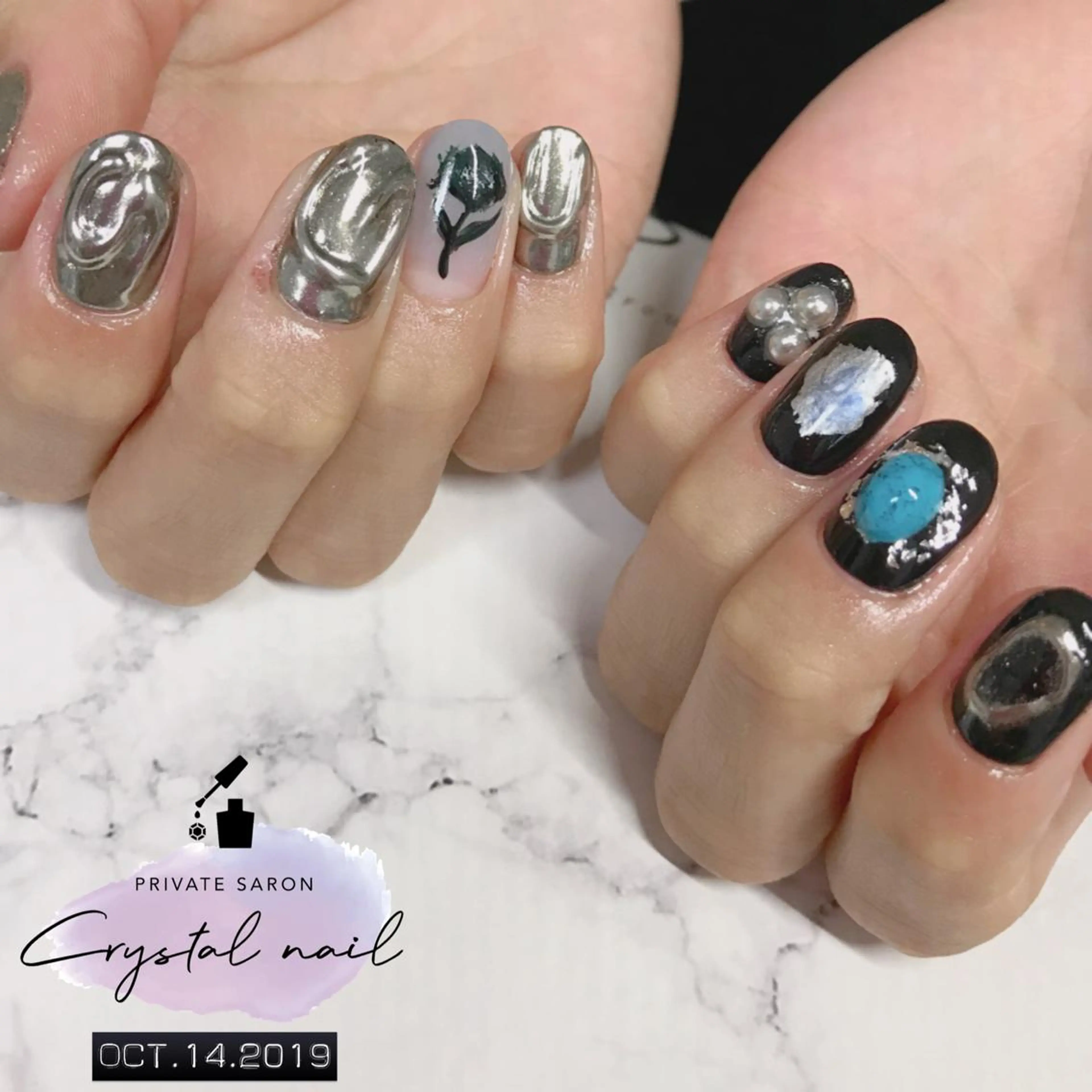 ネイル ニュアンスネイル SCENERY NAILのネイルデザイン