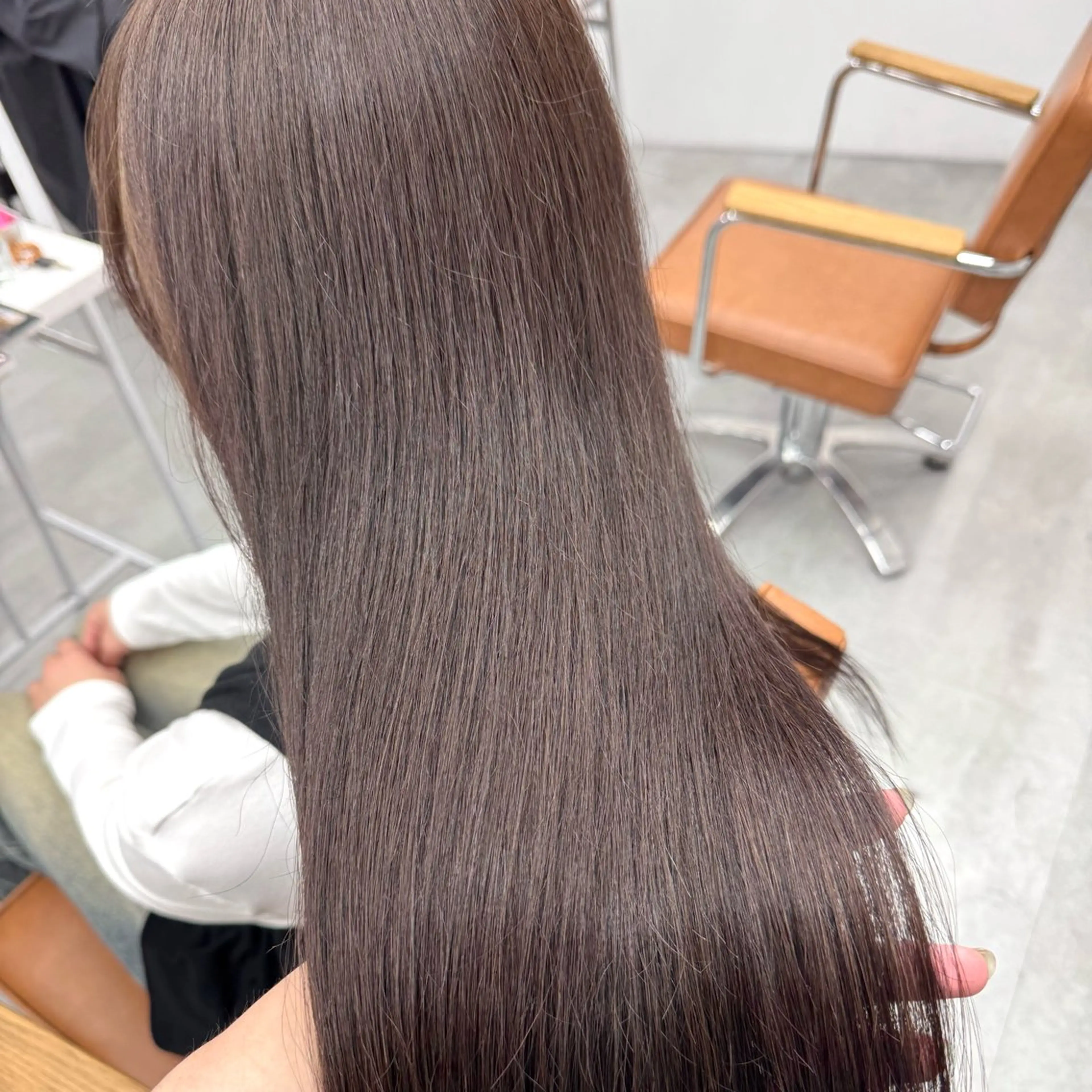 ロング カラー ヘアアレンジ ヘアカラー ブリーチなしカラー /新百合ヶ丘/安形翔のヘアスタイル